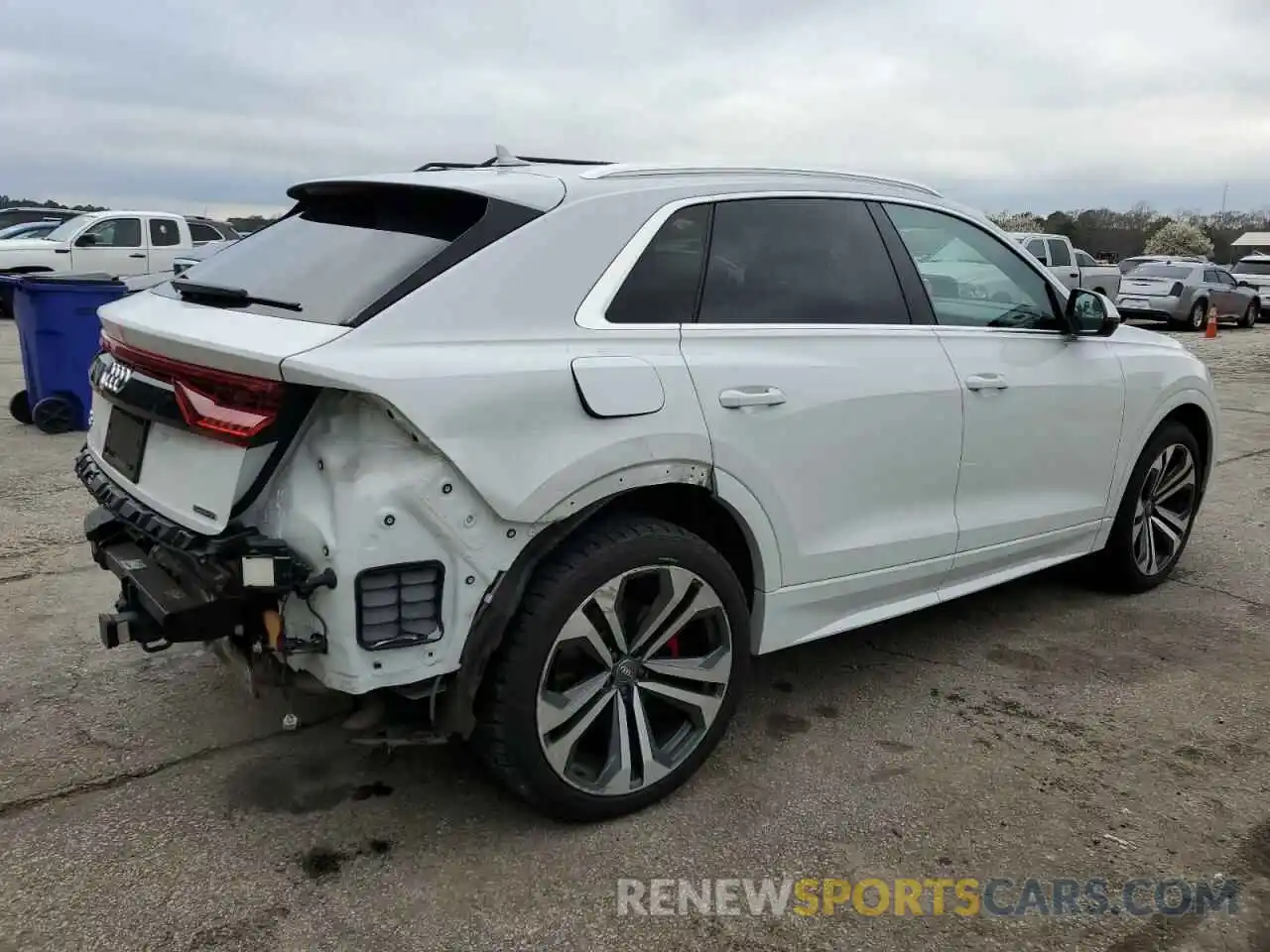 3 Фотография поврежденного автомобиля WA1BVAF11KD047379 AUDI Q8 2019