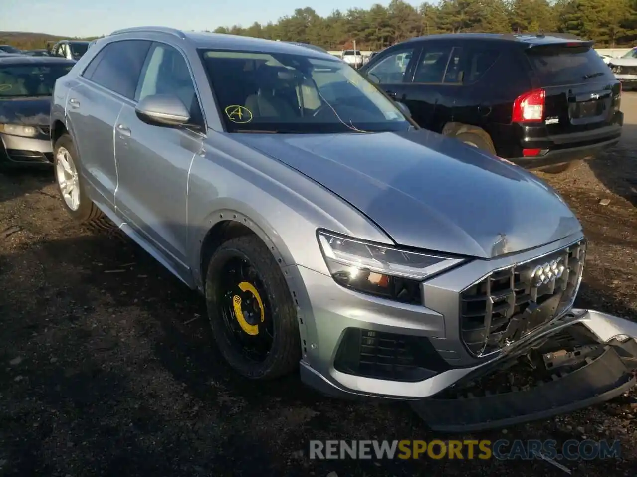 1 Photograph of a damaged car WA1BVAF12KD034138 AUDI Q8 2019