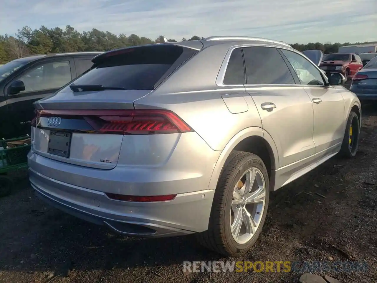 4 Photograph of a damaged car WA1BVAF12KD034138 AUDI Q8 2019