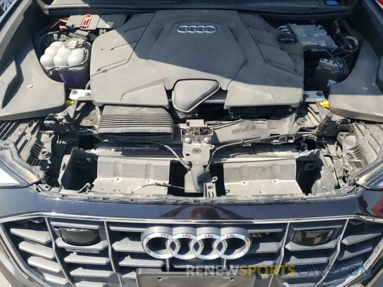 7 Photograph of a damaged car WA1BVAF12KD042028 AUDI Q8 2019