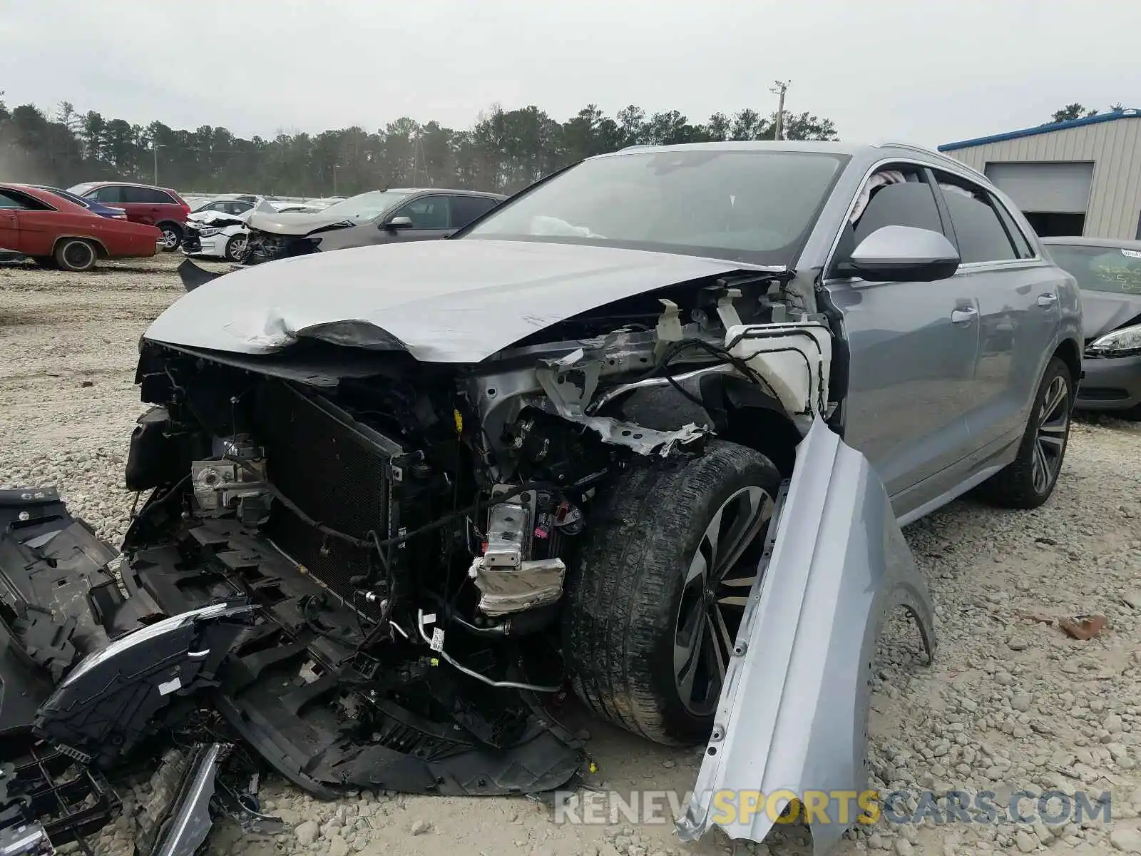 2 Фотография поврежденного автомобиля WA1BVAF12KD044149 AUDI Q8 2019