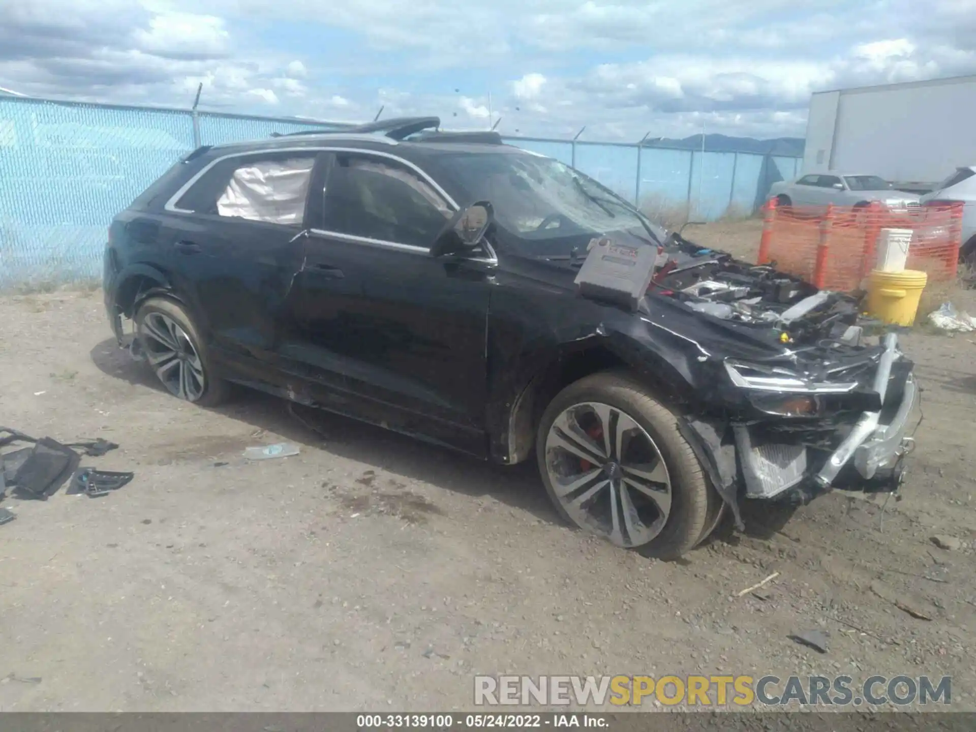 1 Photograph of a damaged car WA1BVAF12KD044300 AUDI Q8 2019