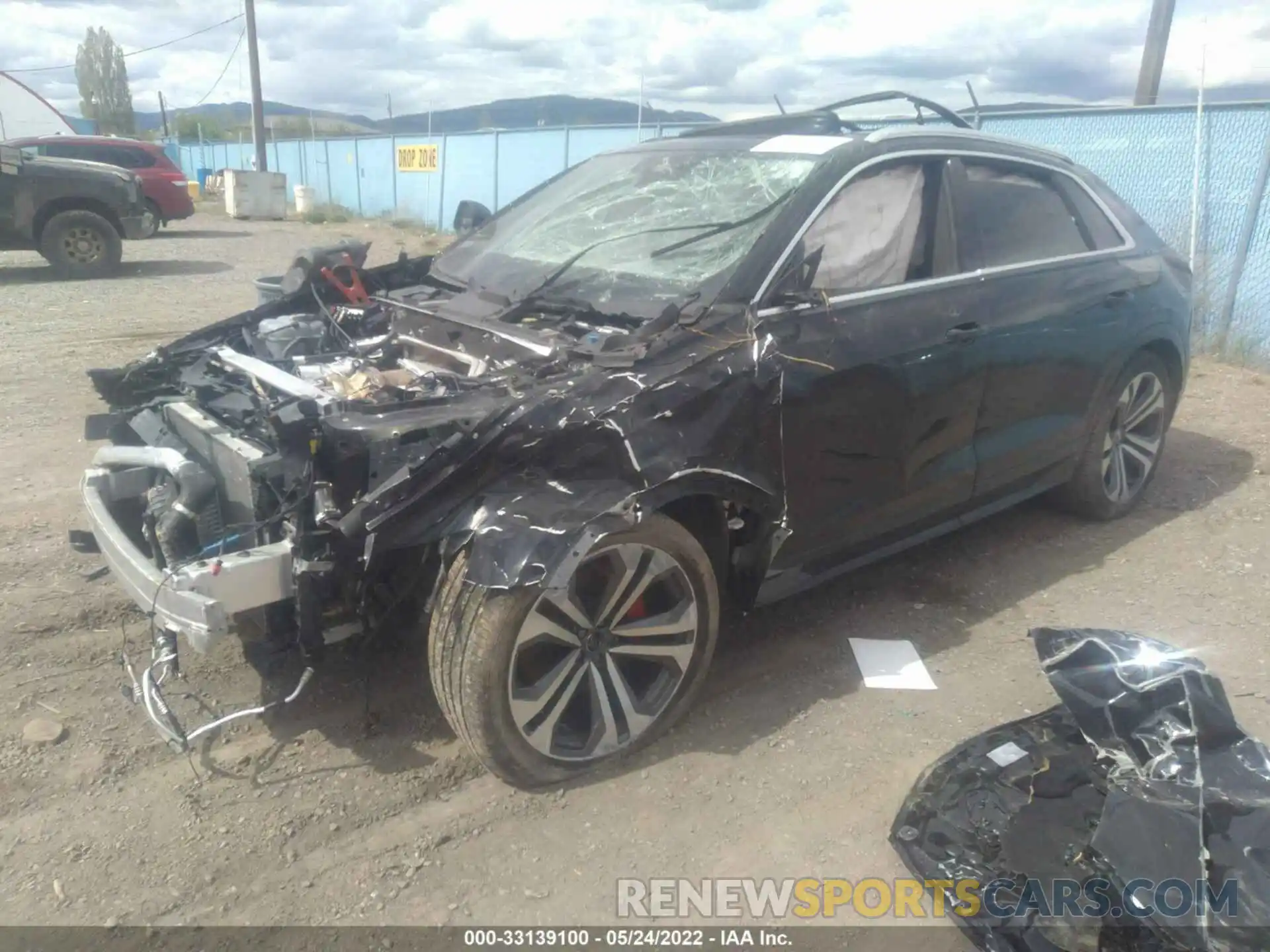 2 Photograph of a damaged car WA1BVAF12KD044300 AUDI Q8 2019