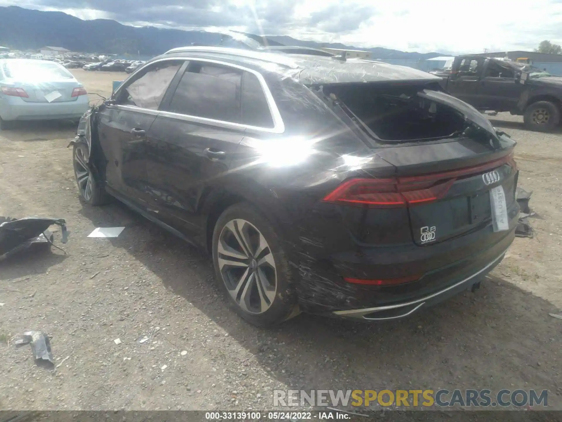 3 Photograph of a damaged car WA1BVAF12KD044300 AUDI Q8 2019