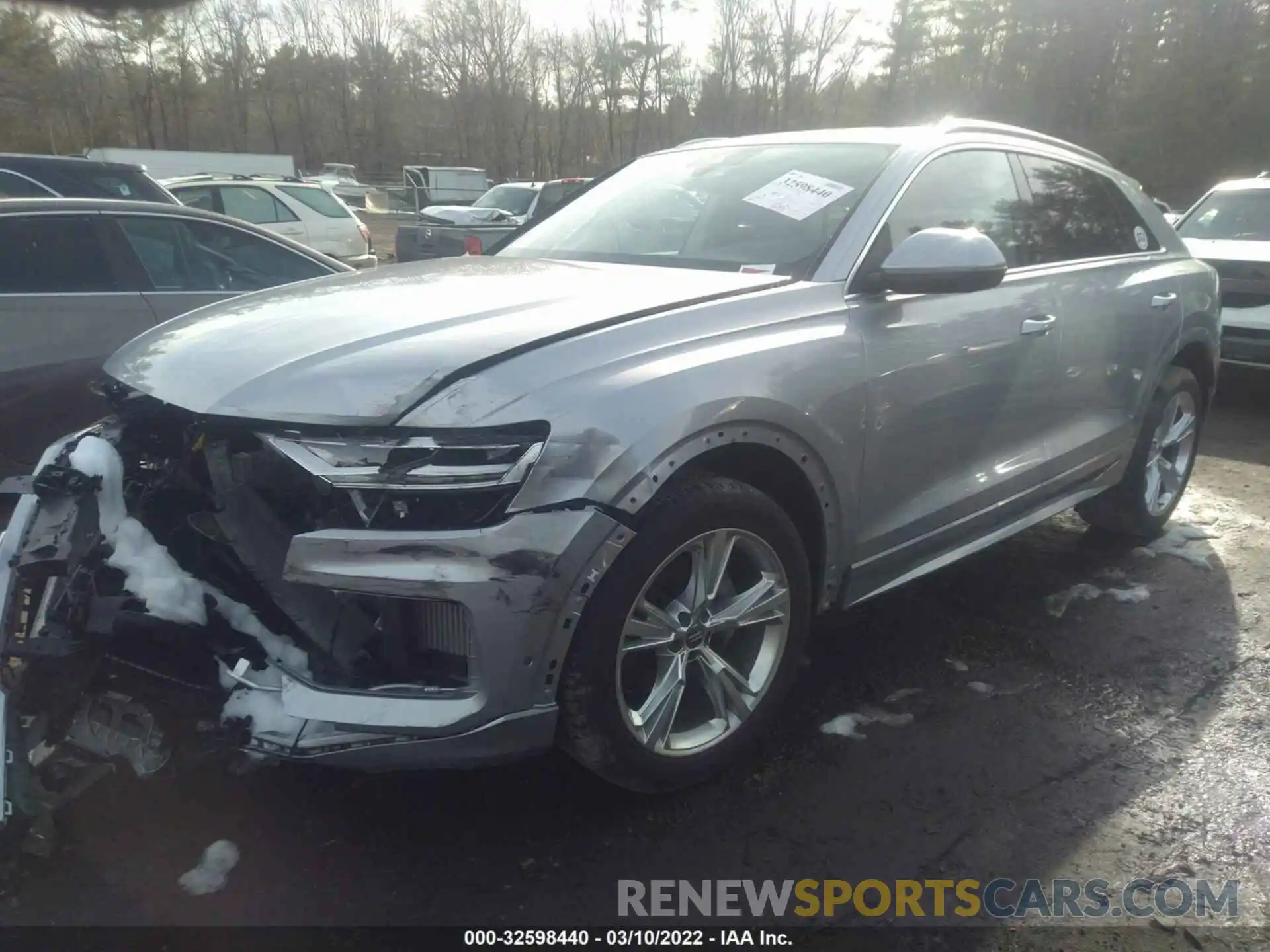 2 Фотография поврежденного автомобиля WA1BVAF13KD034150 AUDI Q8 2019