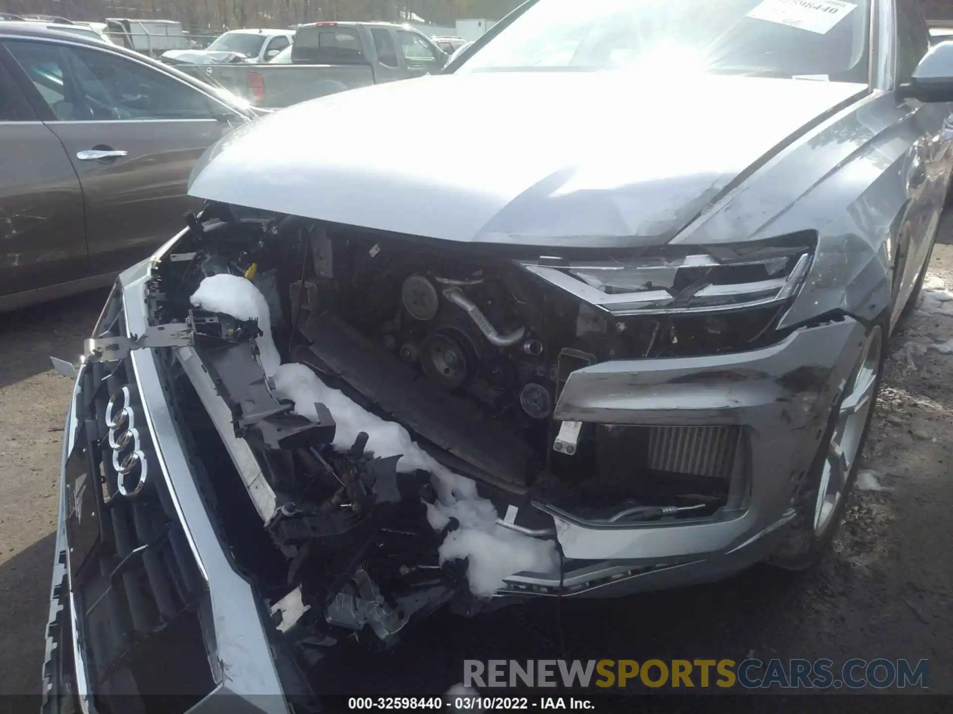 6 Photograph of a damaged car WA1BVAF13KD034150 AUDI Q8 2019