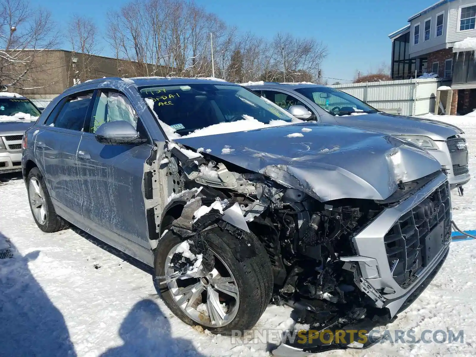 1 Photograph of a damaged car WA1BVAF14KD022136 AUDI Q8 2019