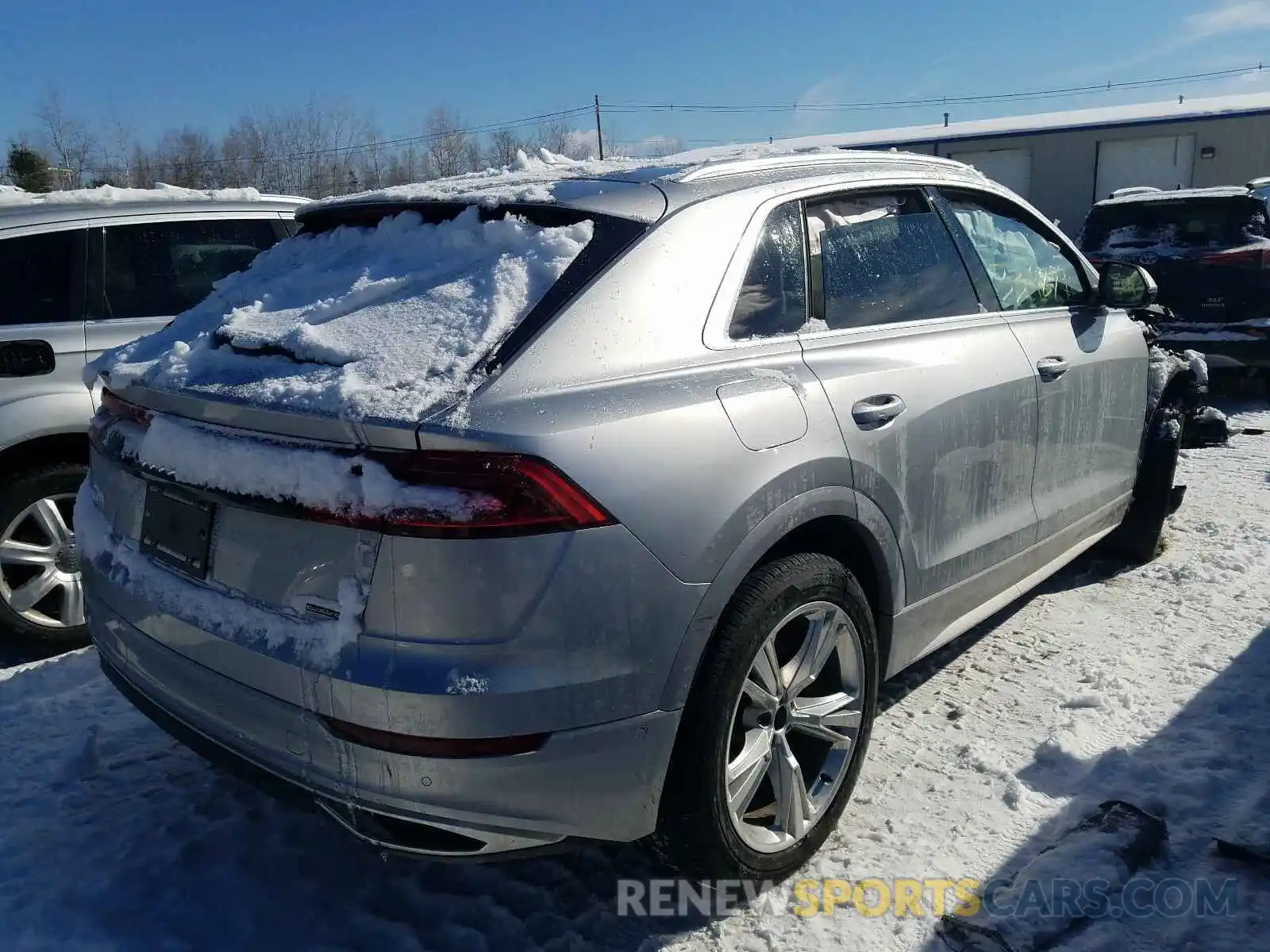 4 Фотография поврежденного автомобиля WA1BVAF14KD022136 AUDI Q8 2019