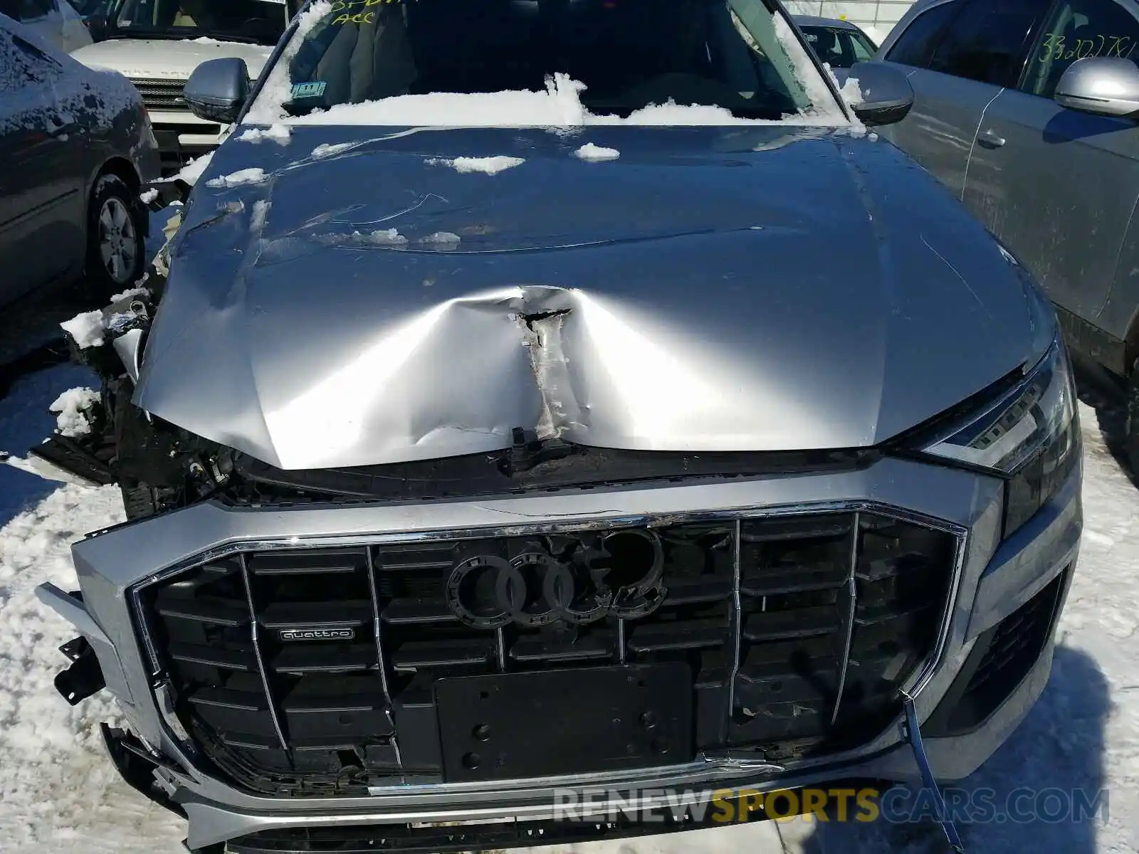 7 Фотография поврежденного автомобиля WA1BVAF14KD022136 AUDI Q8 2019