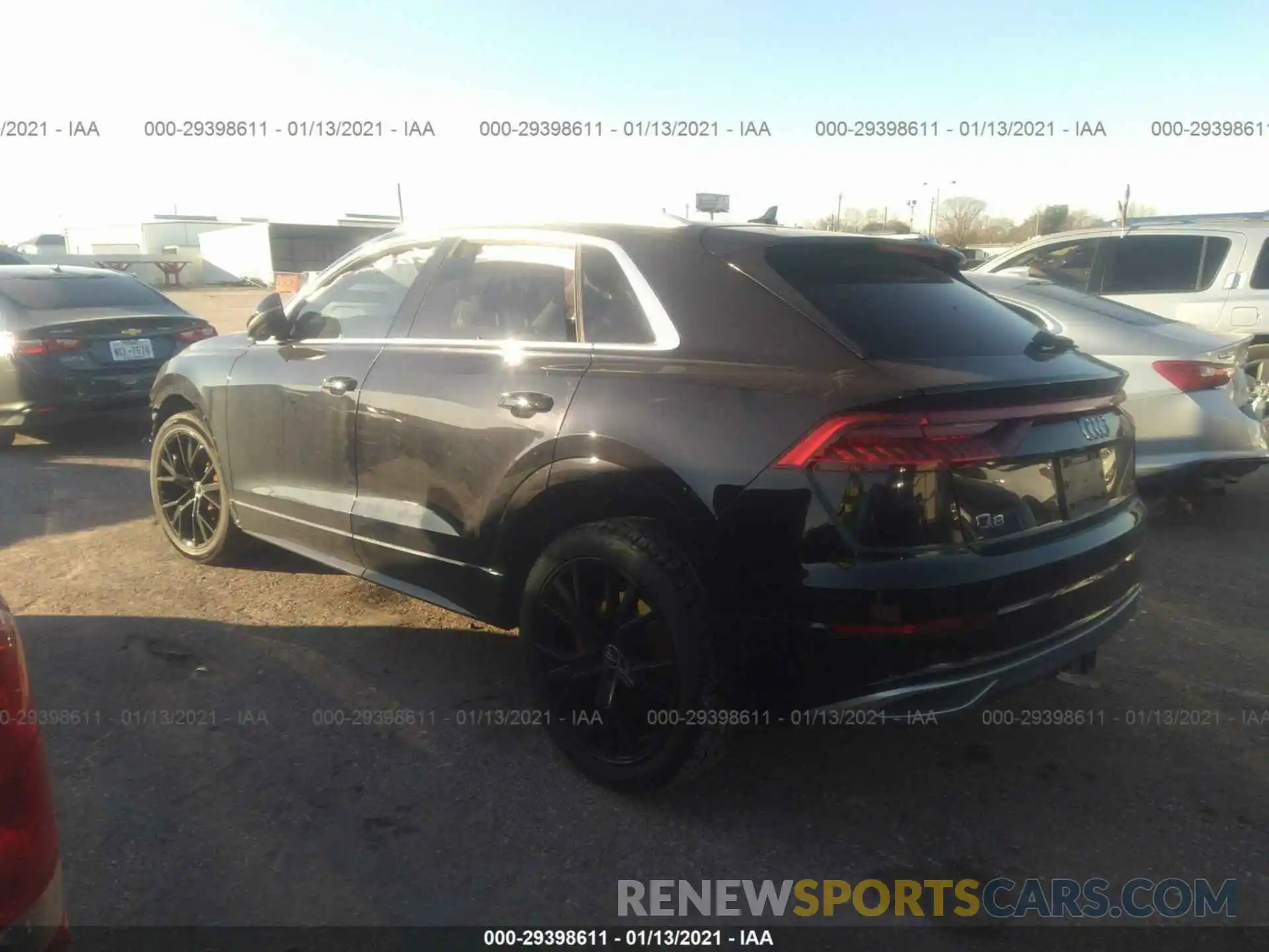 3 Фотография поврежденного автомобиля WA1BVAF14KD033850 AUDI Q8 2019