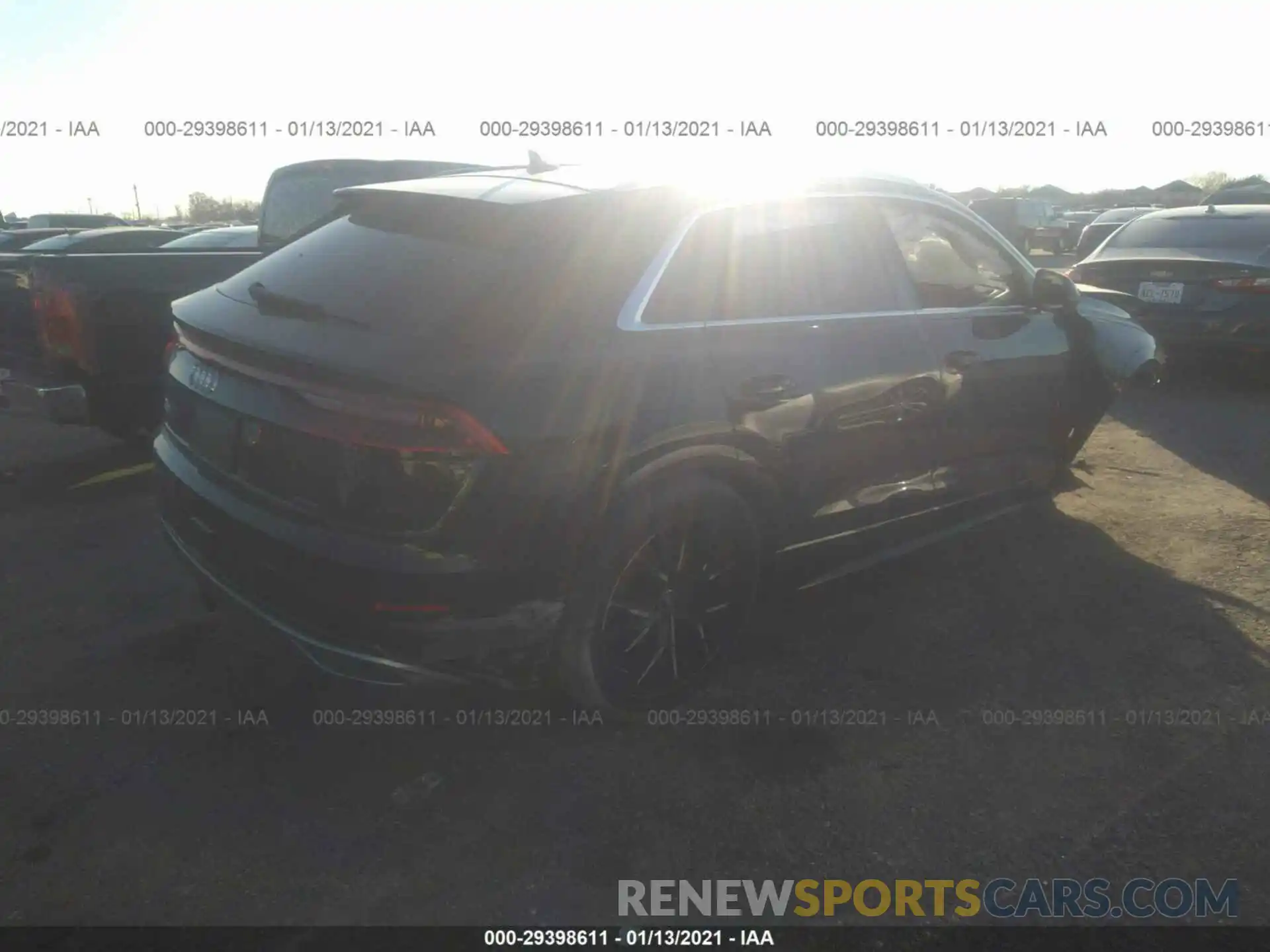 4 Фотография поврежденного автомобиля WA1BVAF14KD033850 AUDI Q8 2019