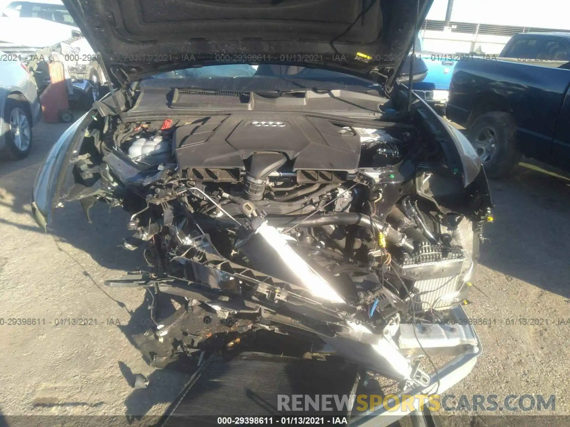 6 Фотография поврежденного автомобиля WA1BVAF14KD033850 AUDI Q8 2019