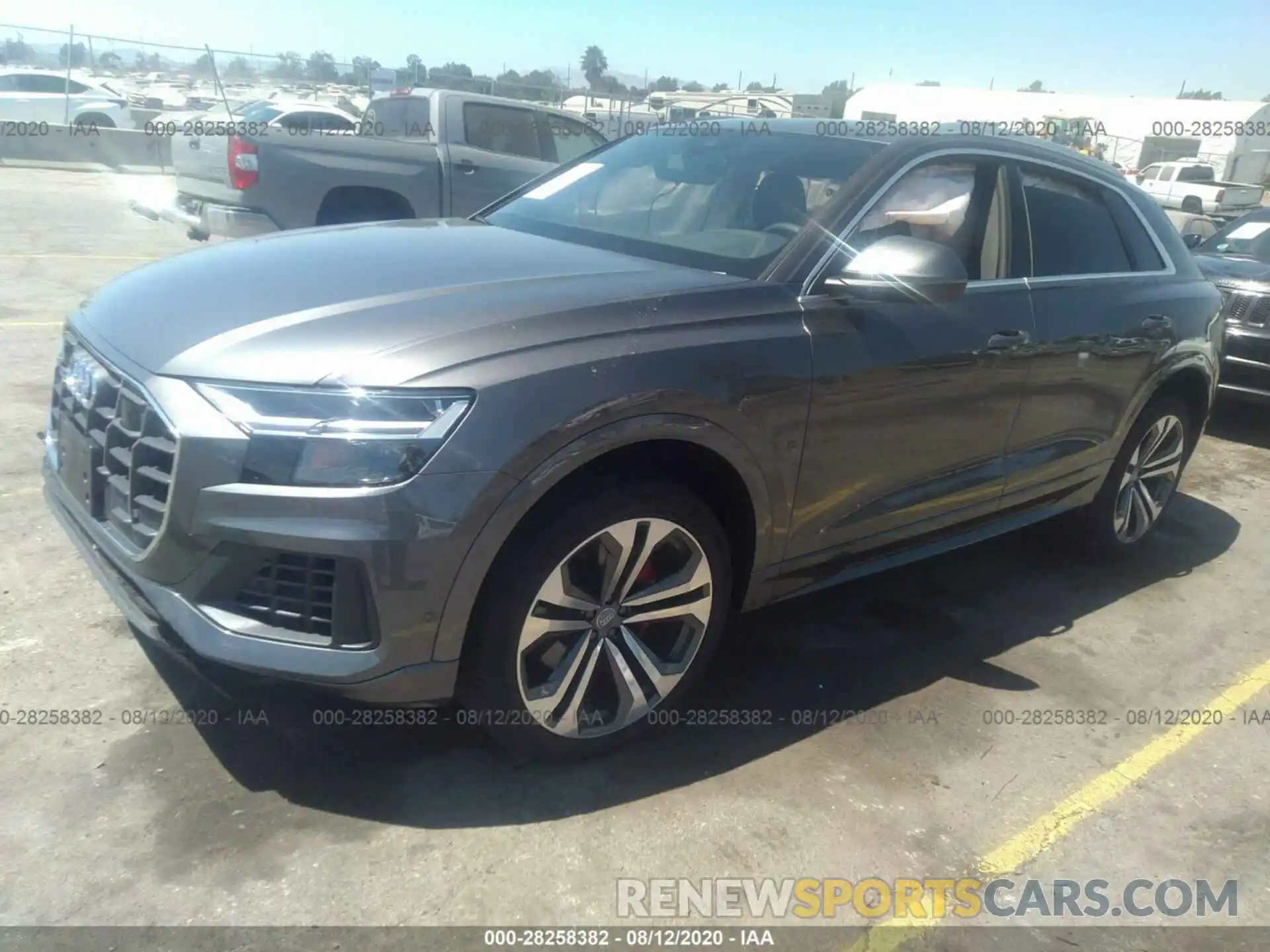 2 Photograph of a damaged car WA1BVAF14KD043262 AUDI Q8 2019