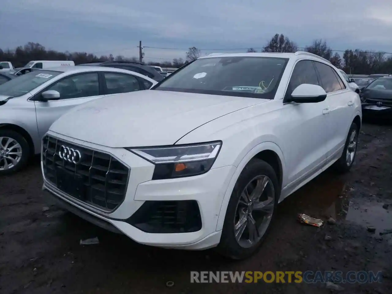 2 Photograph of a damaged car WA1BVAF15KD019522 AUDI Q8 2019