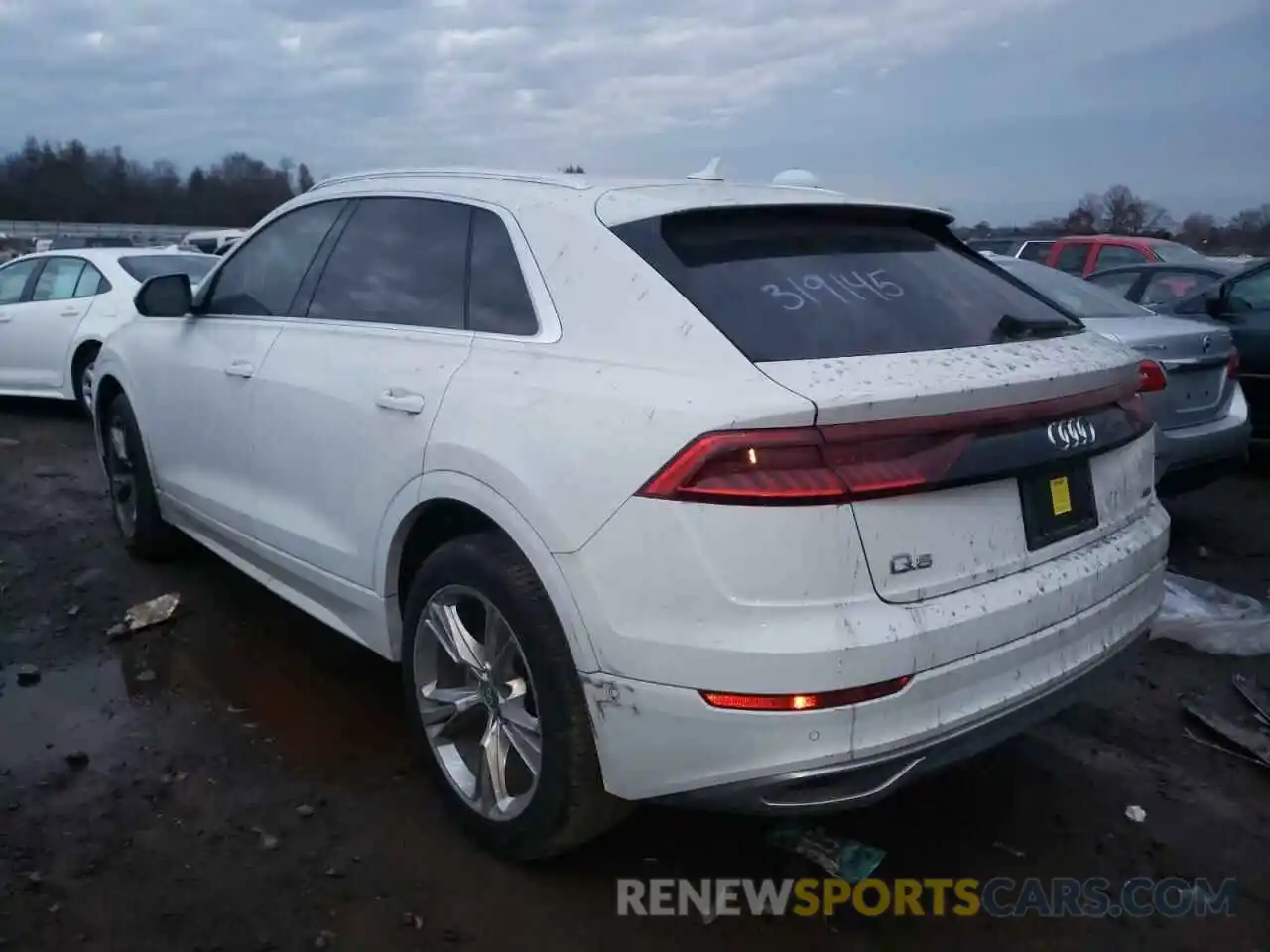 3 Фотография поврежденного автомобиля WA1BVAF15KD019522 AUDI Q8 2019