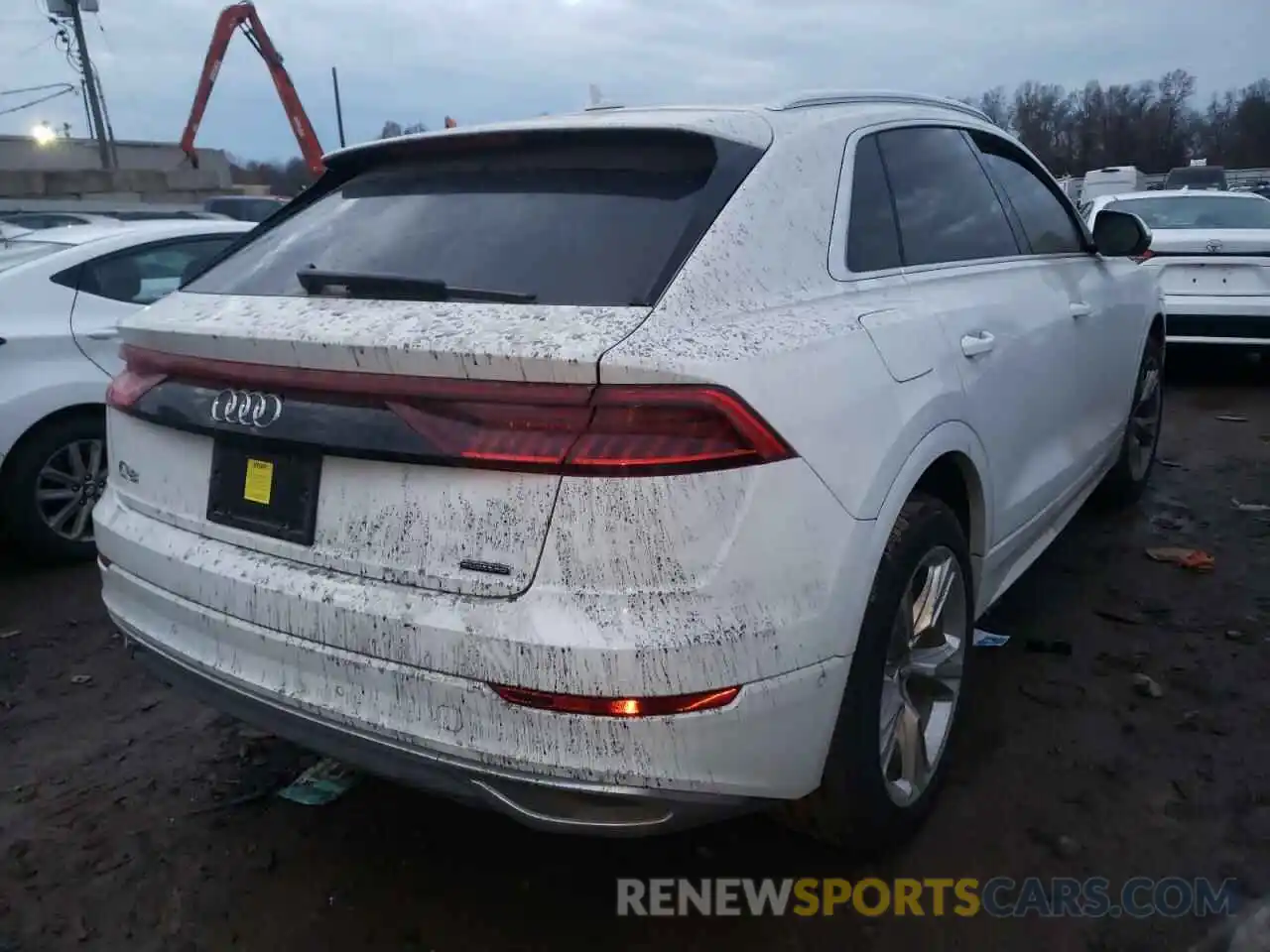 4 Фотография поврежденного автомобиля WA1BVAF15KD019522 AUDI Q8 2019