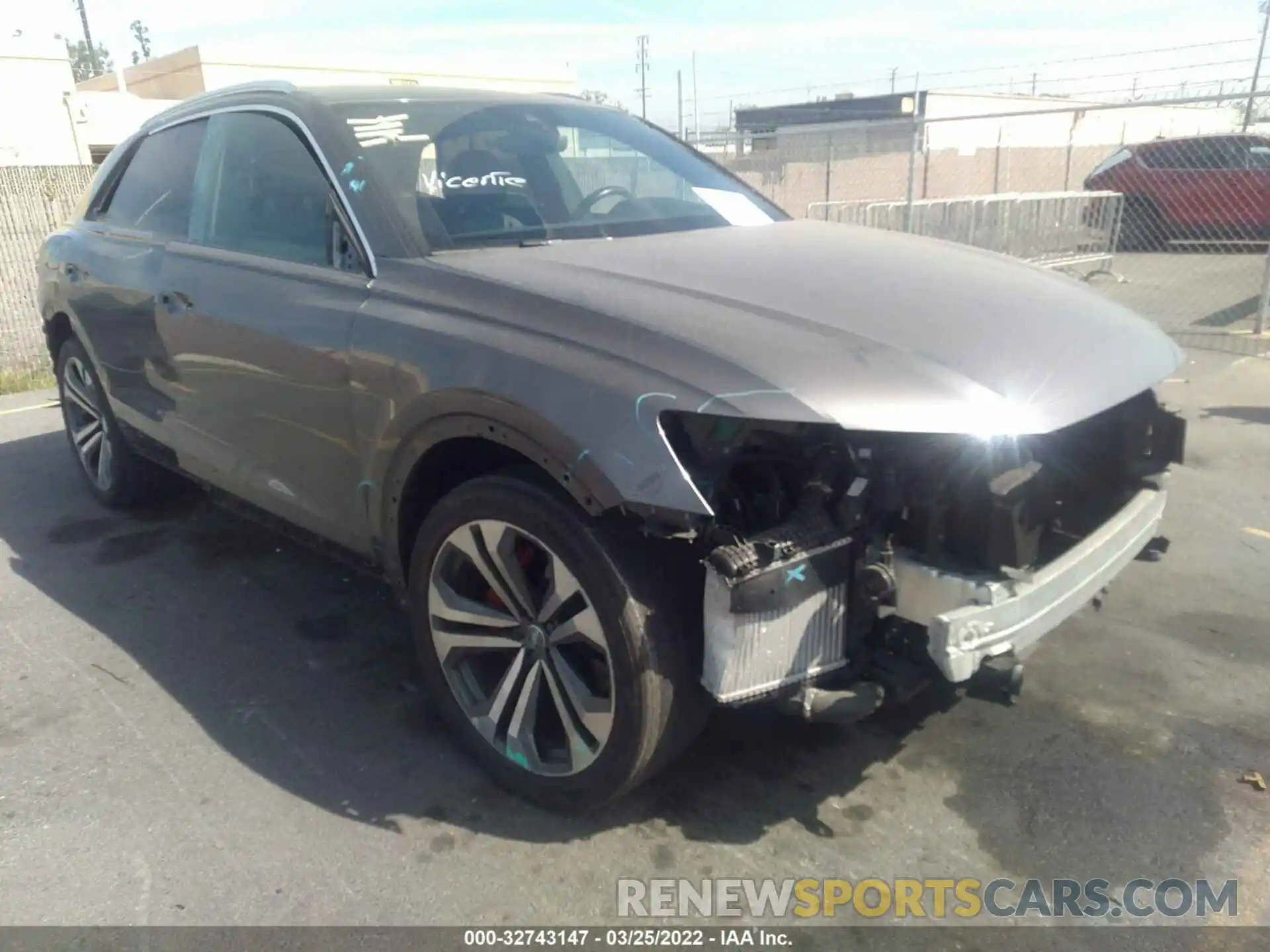 1 Photograph of a damaged car WA1BVAF17KD032241 AUDI Q8 2019