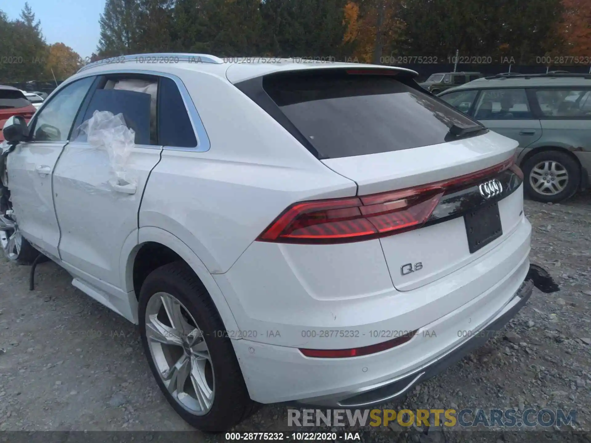 3 Фотография поврежденного автомобиля WA1BVAF17KD034135 AUDI Q8 2019