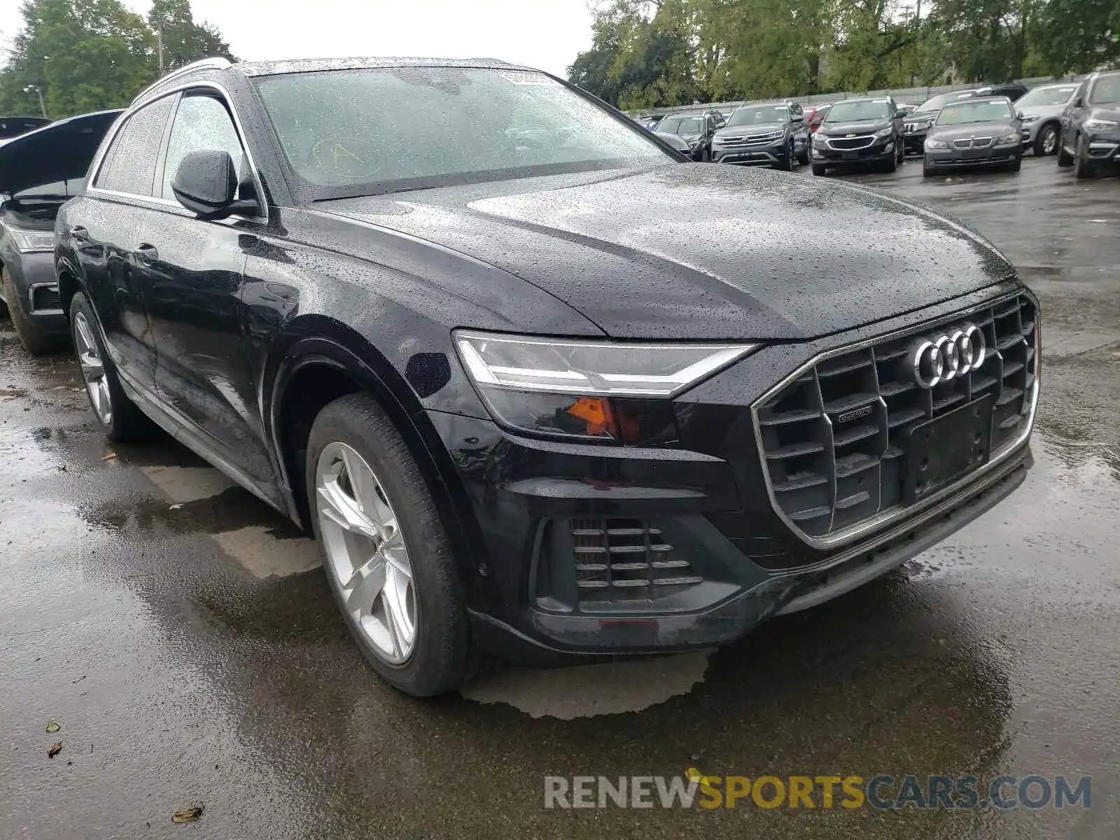 1 Photograph of a damaged car WA1BVAF18KD019658 AUDI Q8 2019