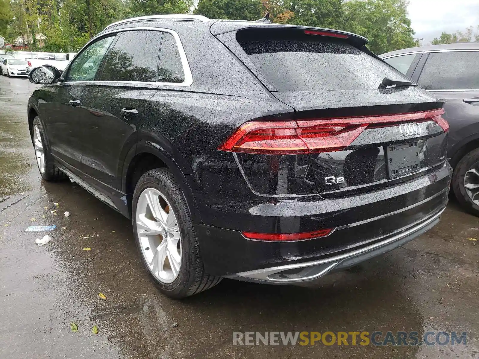 3 Фотография поврежденного автомобиля WA1BVAF18KD019658 AUDI Q8 2019