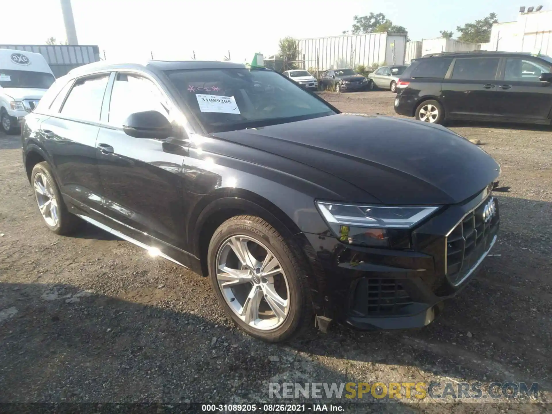 1 Фотография поврежденного автомобиля WA1BVAF18KD022365 AUDI Q8 2019