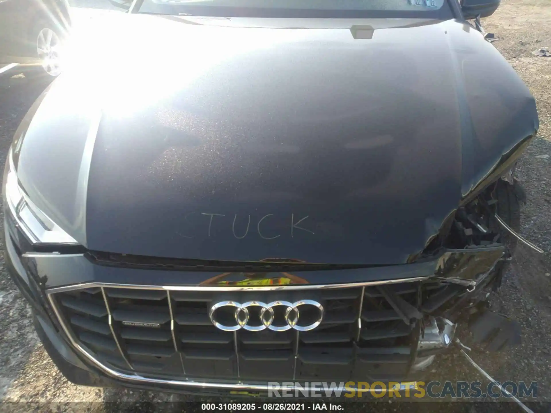 10 Photograph of a damaged car WA1BVAF18KD022365 AUDI Q8 2019