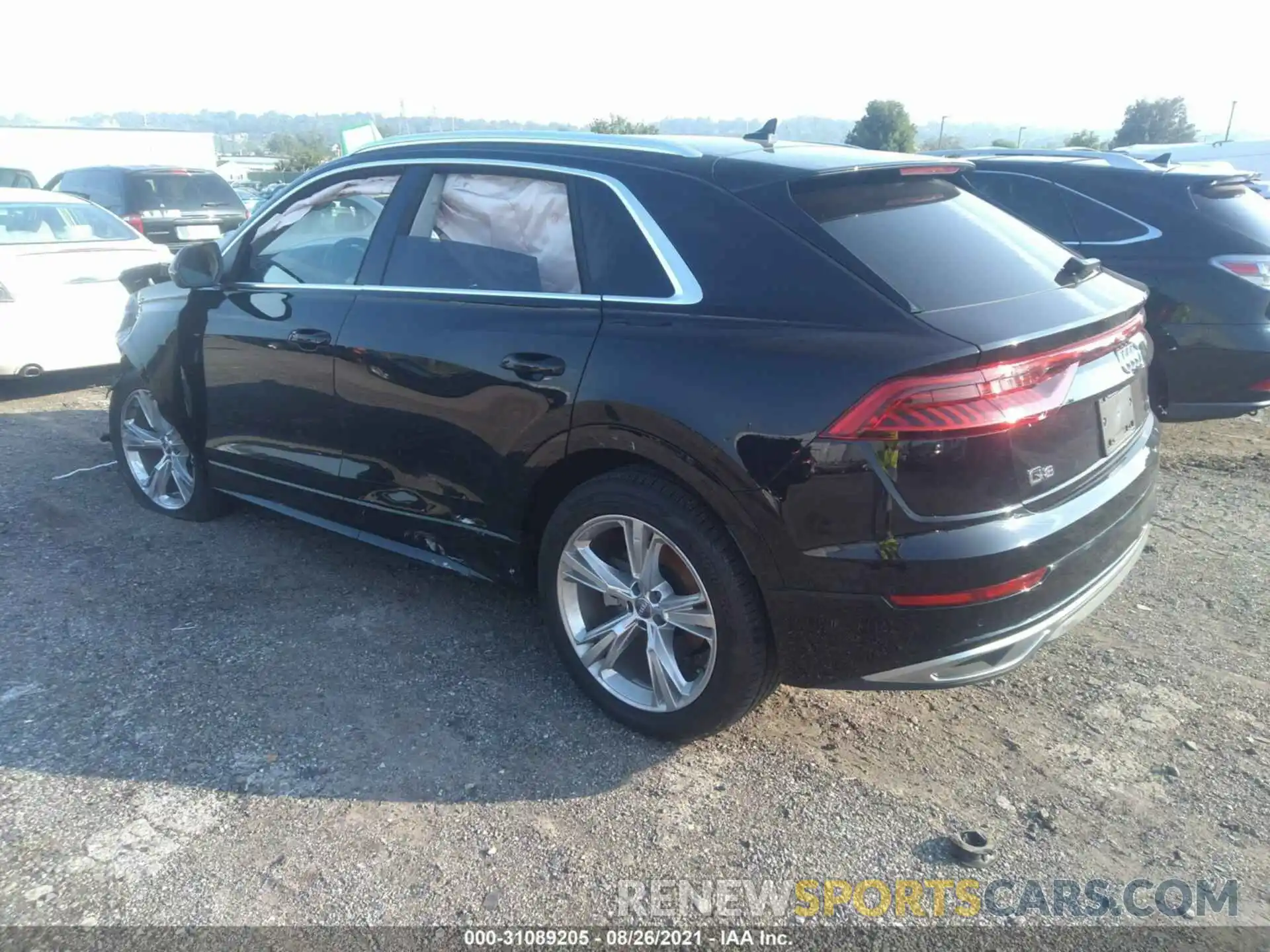 3 Фотография поврежденного автомобиля WA1BVAF18KD022365 AUDI Q8 2019