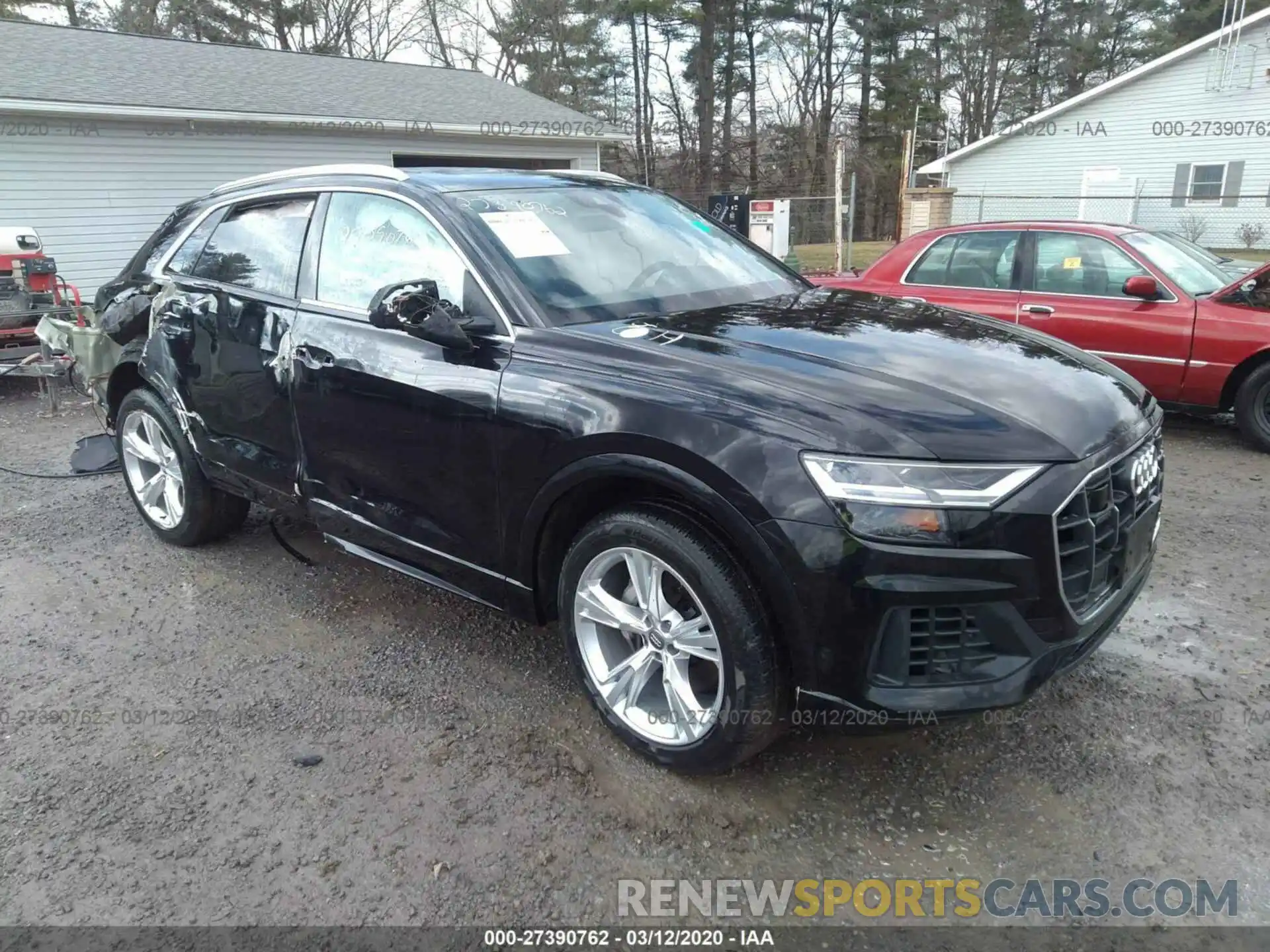 1 Photograph of a damaged car WA1BVAF18KD039800 AUDI Q8 2019