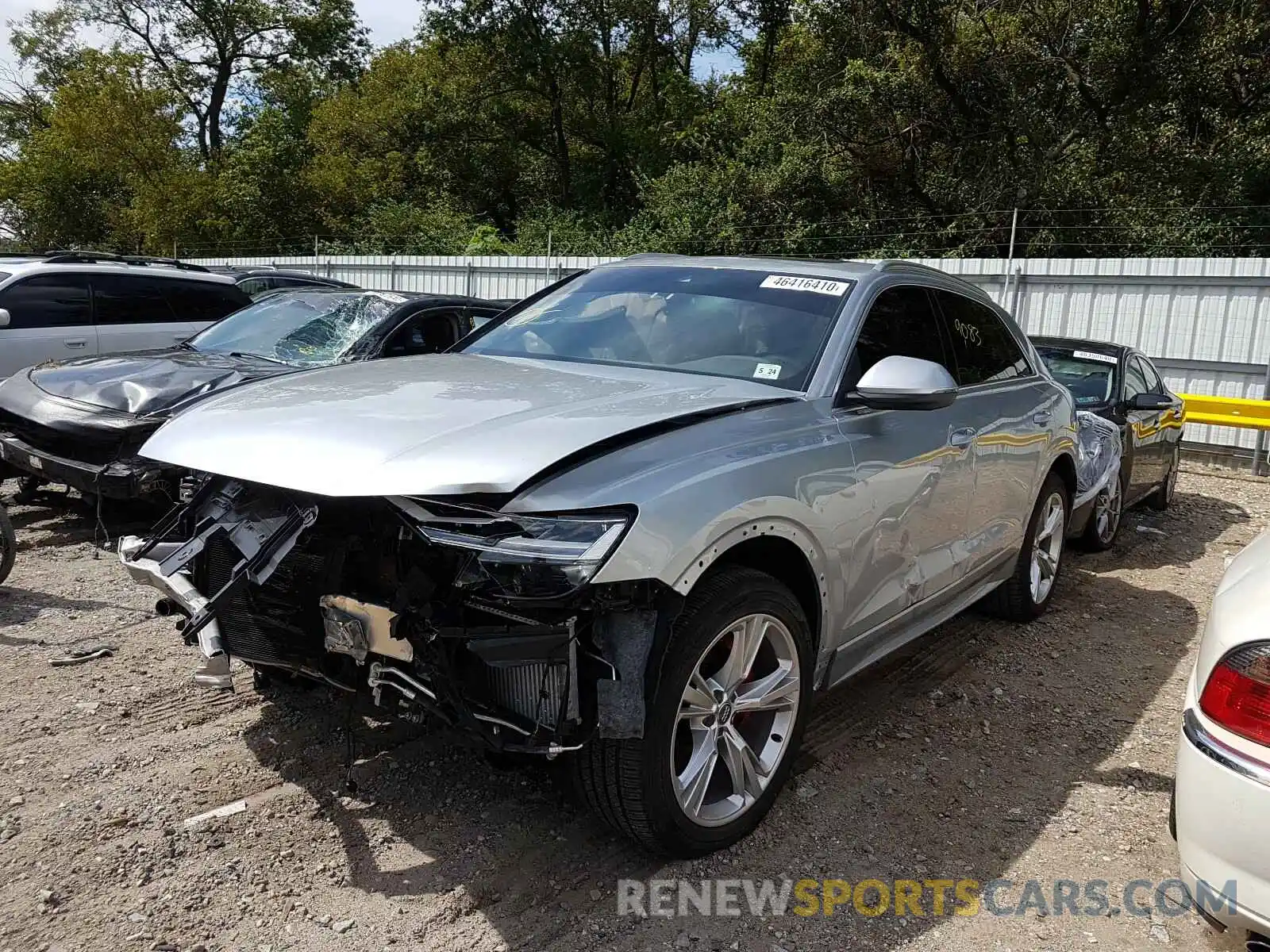 2 Photograph of a damaged car WA1BVAF19KD032483 AUDI Q8 2019