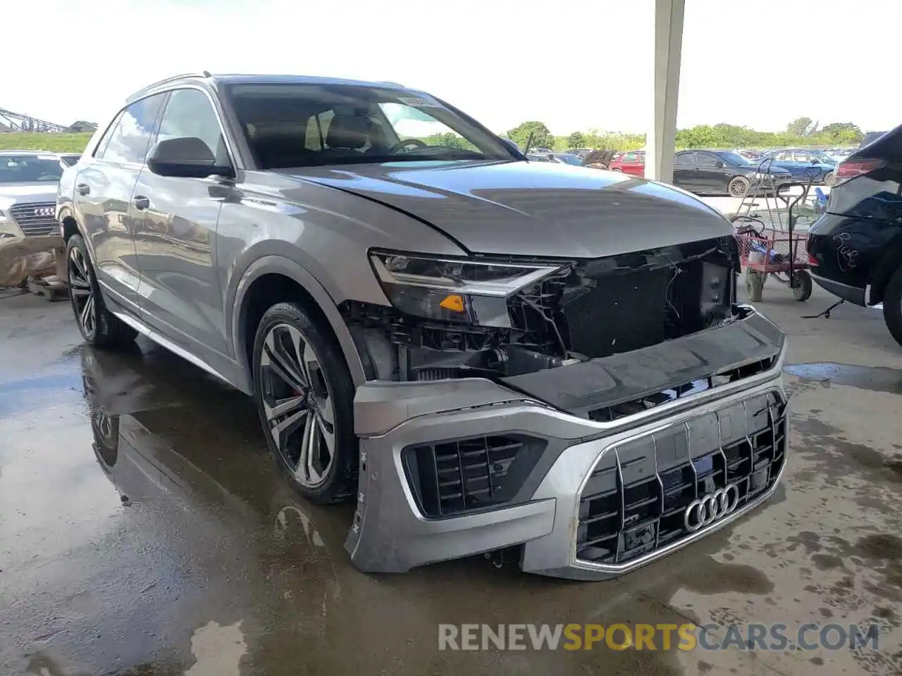 1 Photograph of a damaged car WA1BVAF19KD039840 AUDI Q8 2019