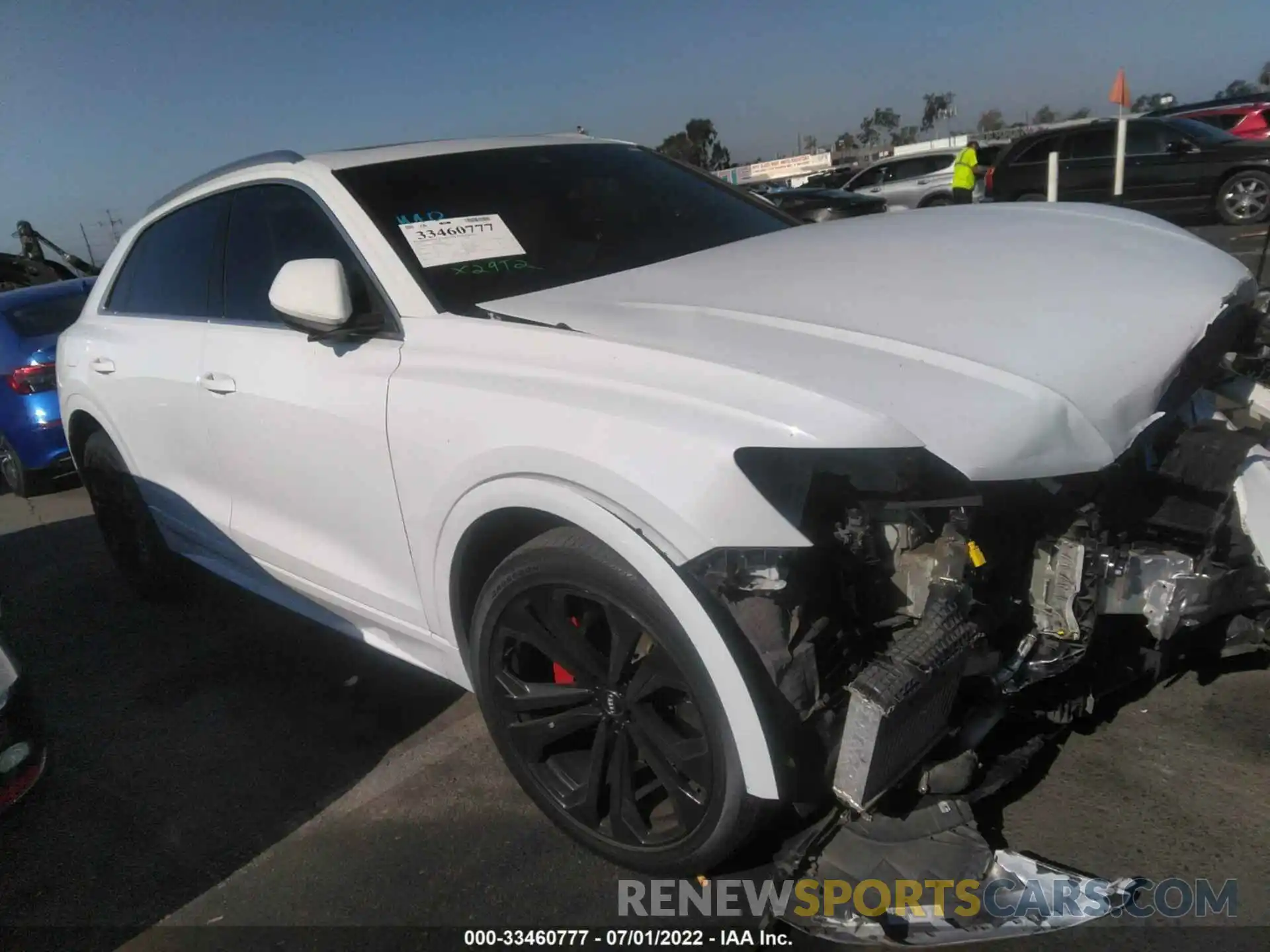 1 Photograph of a damaged car WA1BVAF19KD040664 AUDI Q8 2019