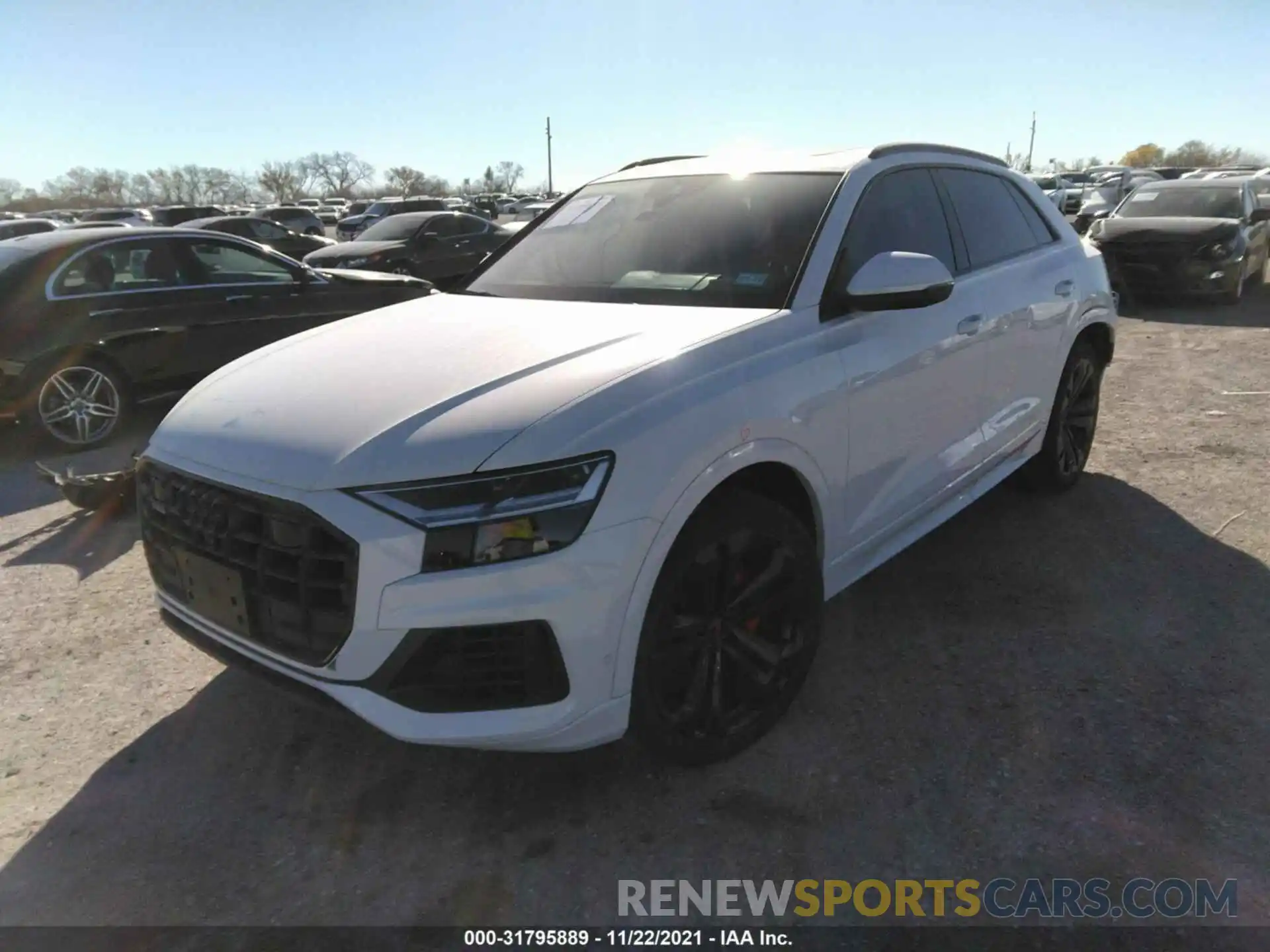 2 Photograph of a damaged car WA1BVAF19KD042379 AUDI Q8 2019