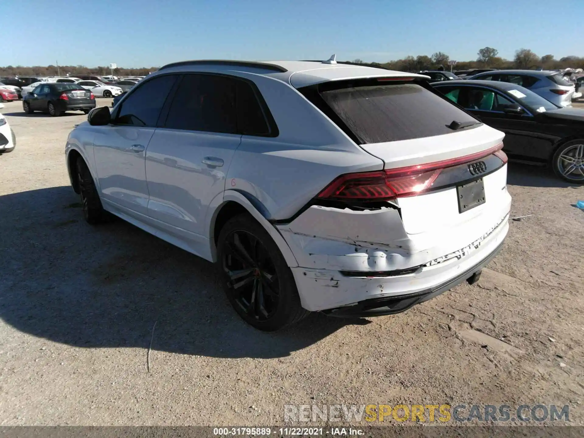 3 Photograph of a damaged car WA1BVAF19KD042379 AUDI Q8 2019