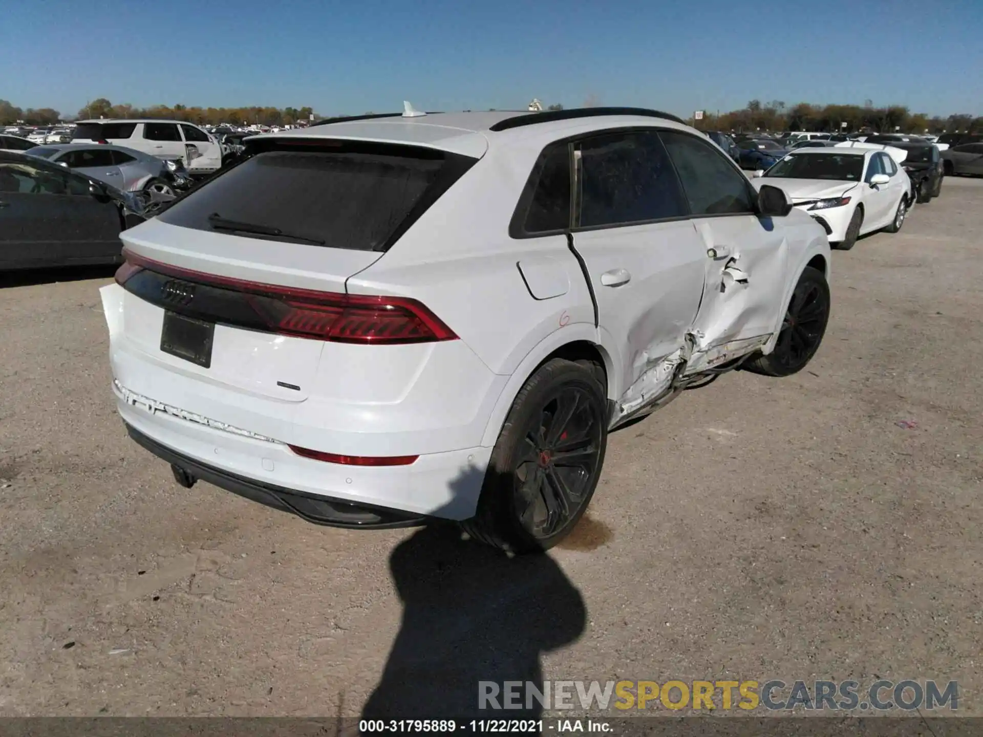 4 Photograph of a damaged car WA1BVAF19KD042379 AUDI Q8 2019