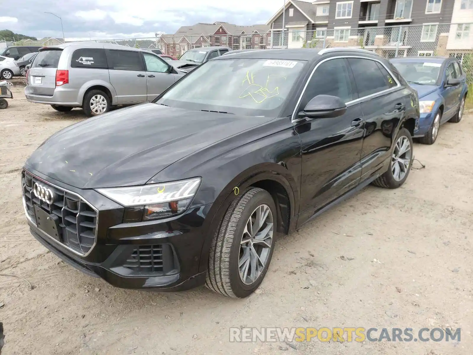 2 Фотография поврежденного автомобиля WA1CVAF11KD006416 AUDI Q8 2019