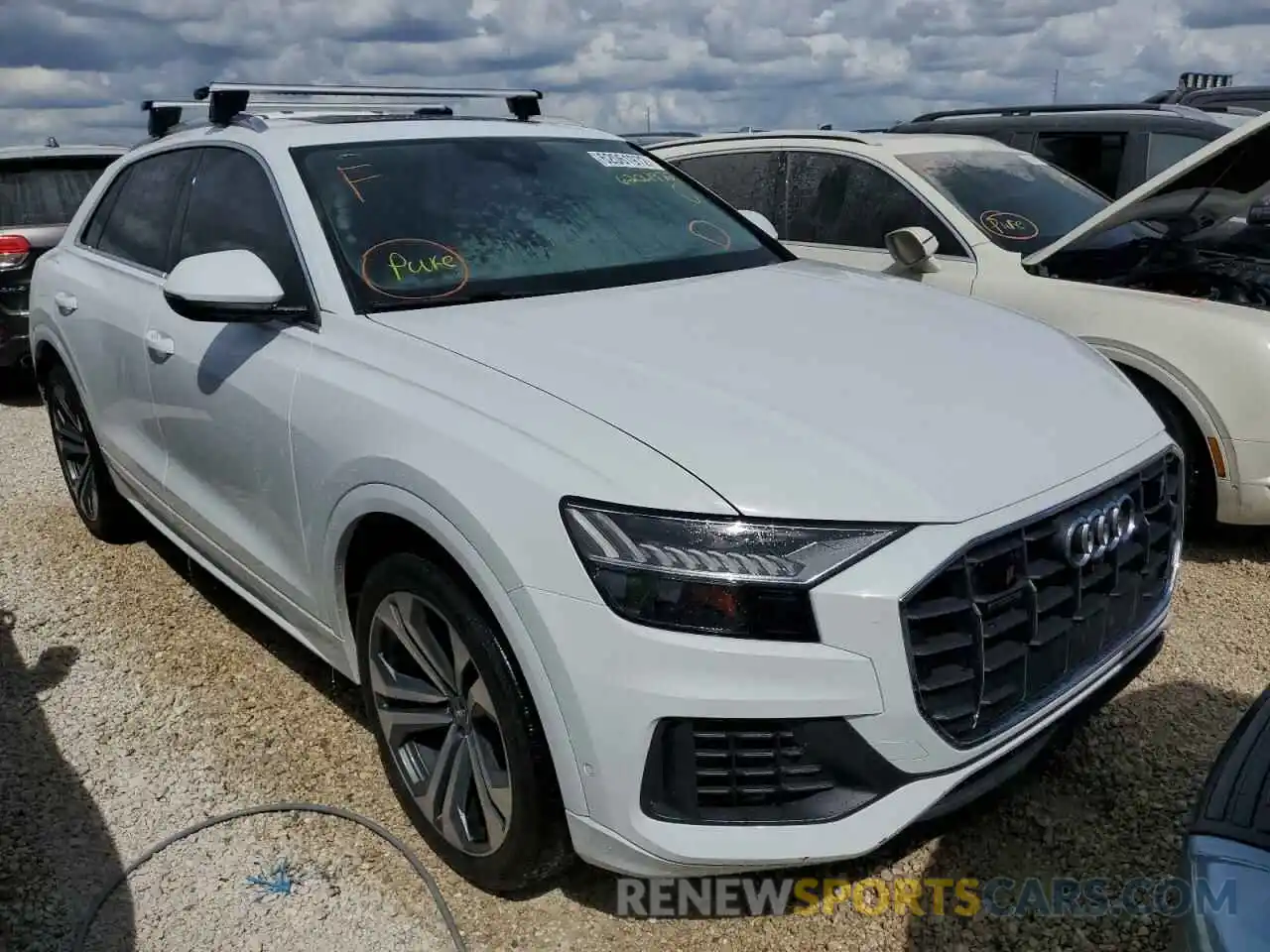 1 Photograph of a damaged car WA1CVAF11KD007792 AUDI Q8 2019