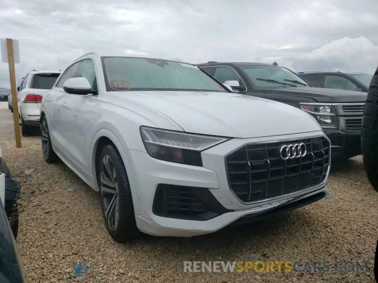 1 Фотография поврежденного автомобиля WA1CVAF11KD008442 AUDI Q8 2019