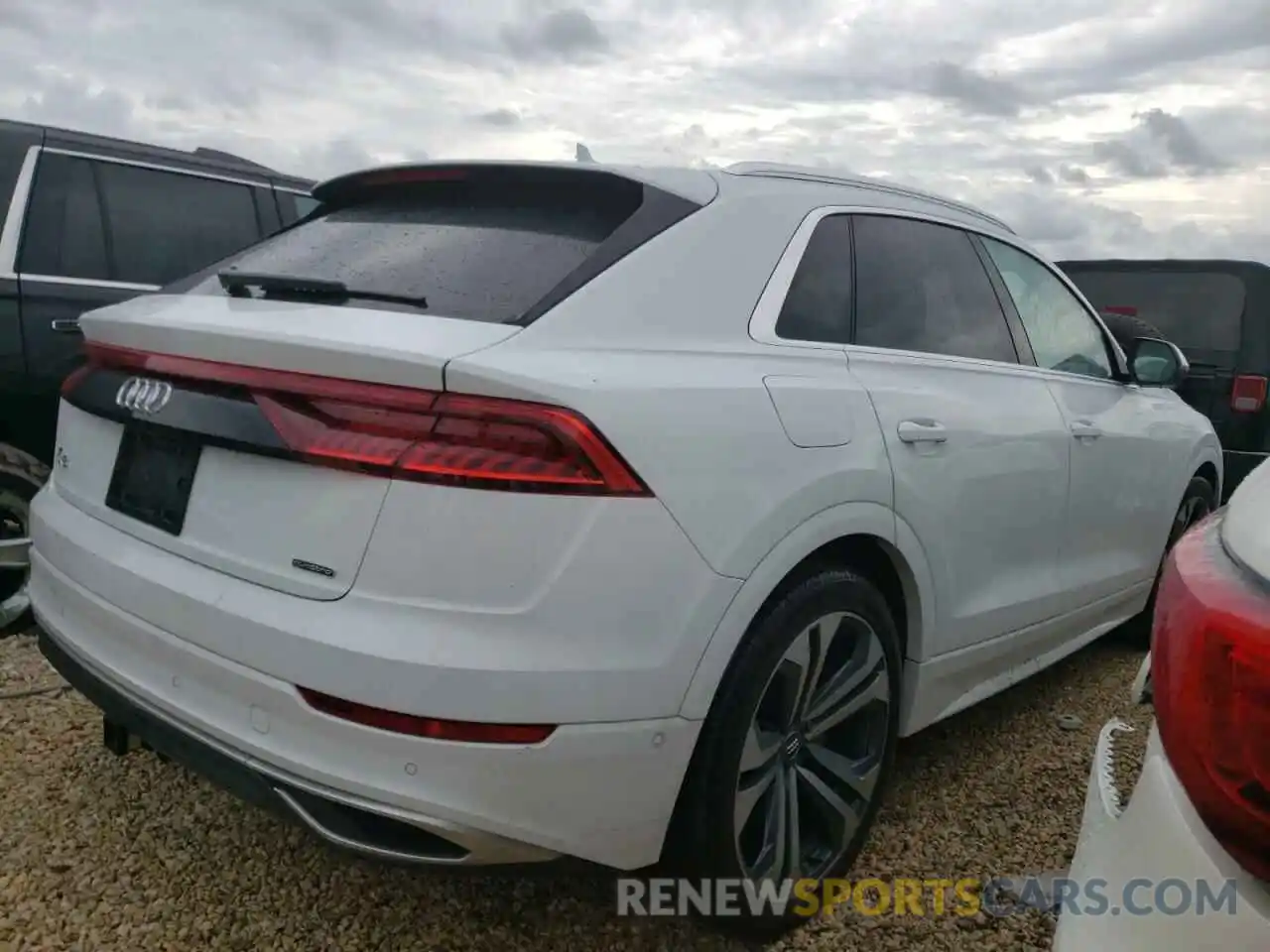 4 Фотография поврежденного автомобиля WA1CVAF11KD008442 AUDI Q8 2019