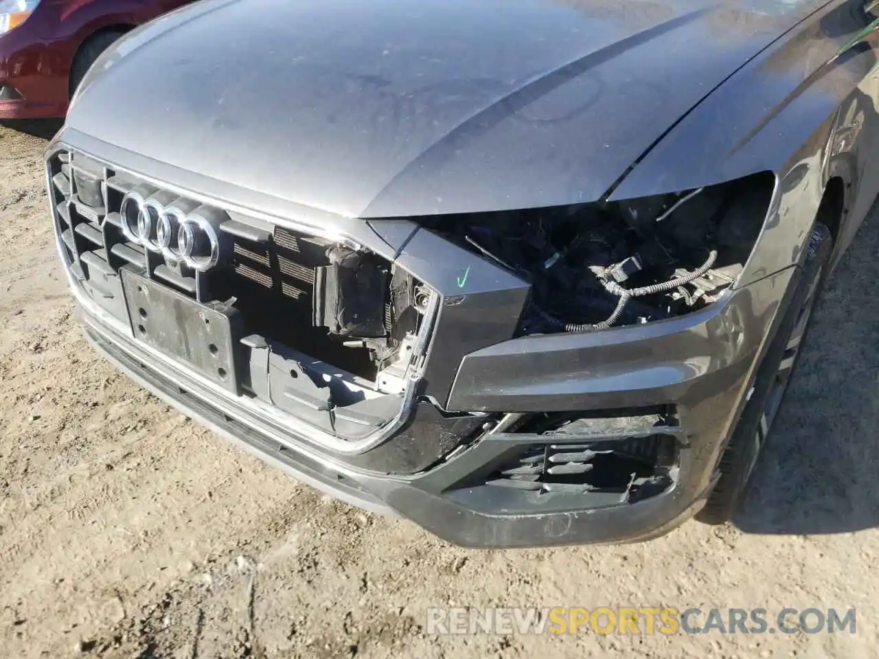 9 Фотография поврежденного автомобиля WA1CVAF11KD032207 AUDI Q8 2019