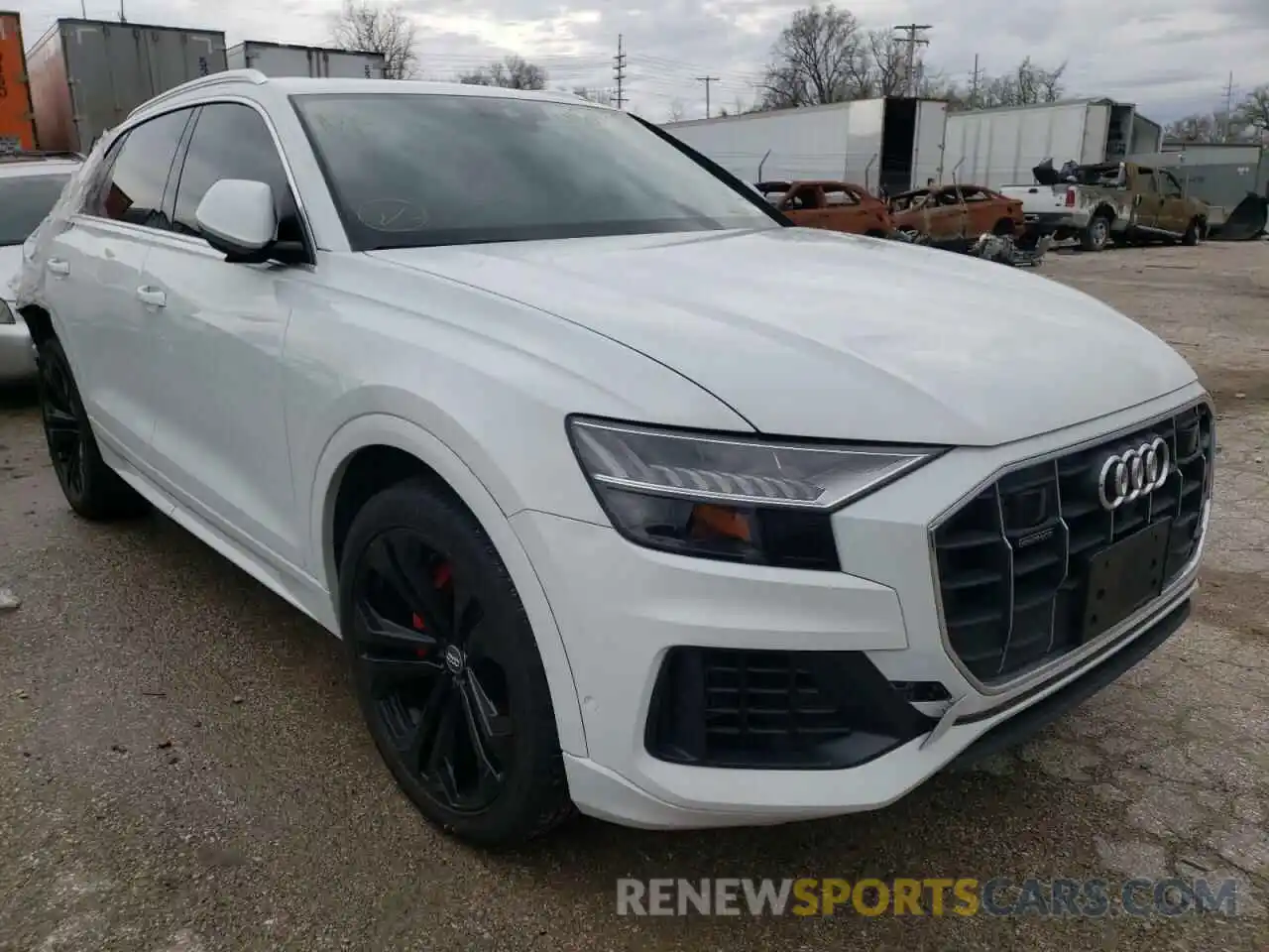 1 Photograph of a damaged car WA1CVAF12KD032345 AUDI Q8 2019