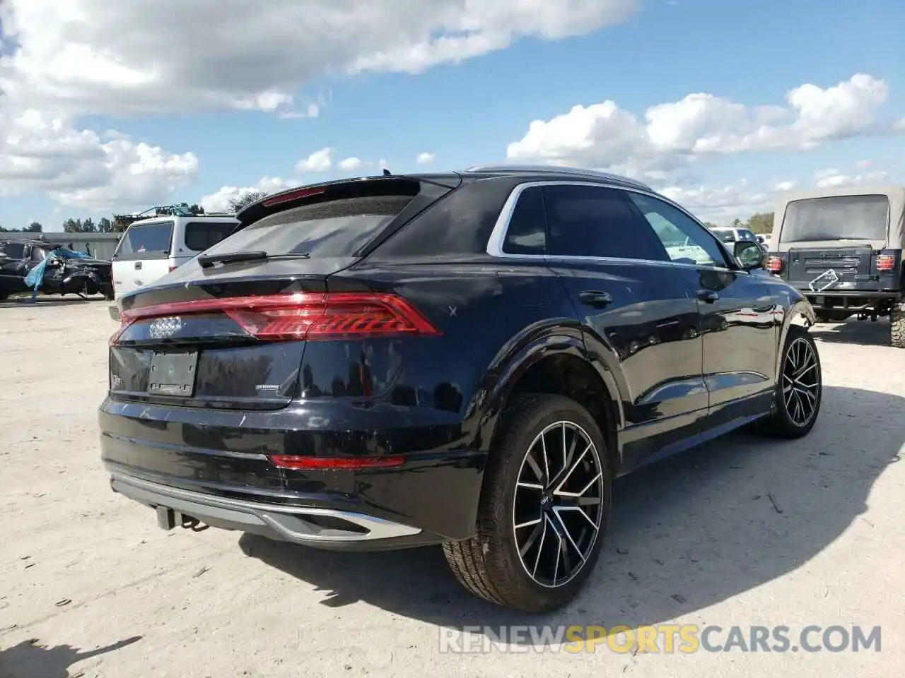 4 Фотография поврежденного автомобиля WA1CVAF12KD045533 AUDI Q8 2019