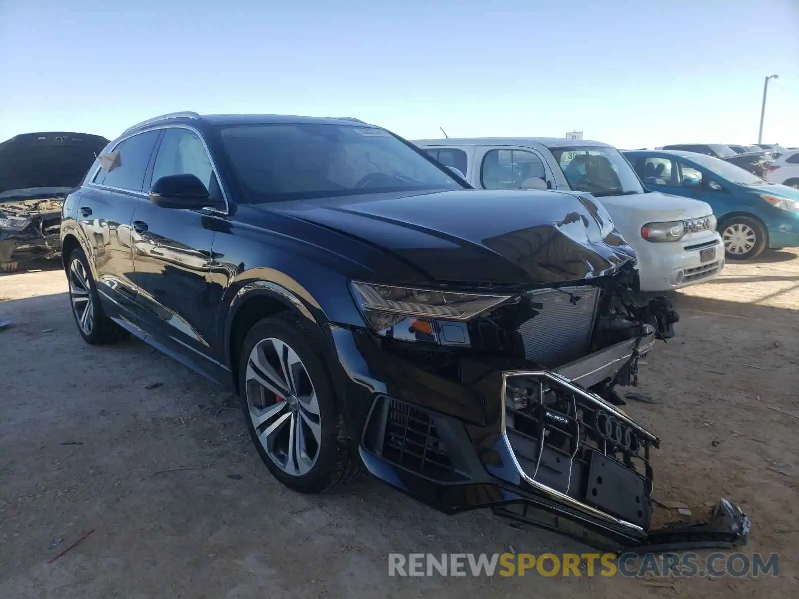 1 Photograph of a damaged car WA1CVAF12KD046312 AUDI Q8 2019