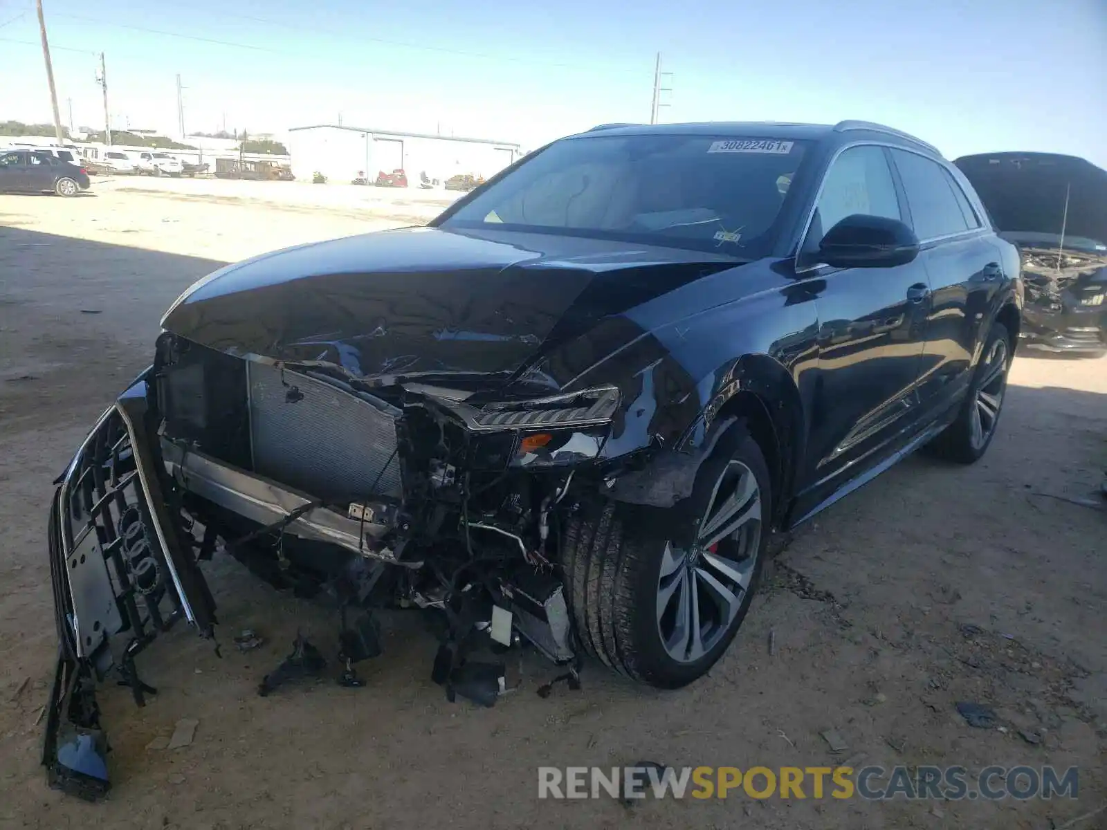 2 Photograph of a damaged car WA1CVAF12KD046312 AUDI Q8 2019