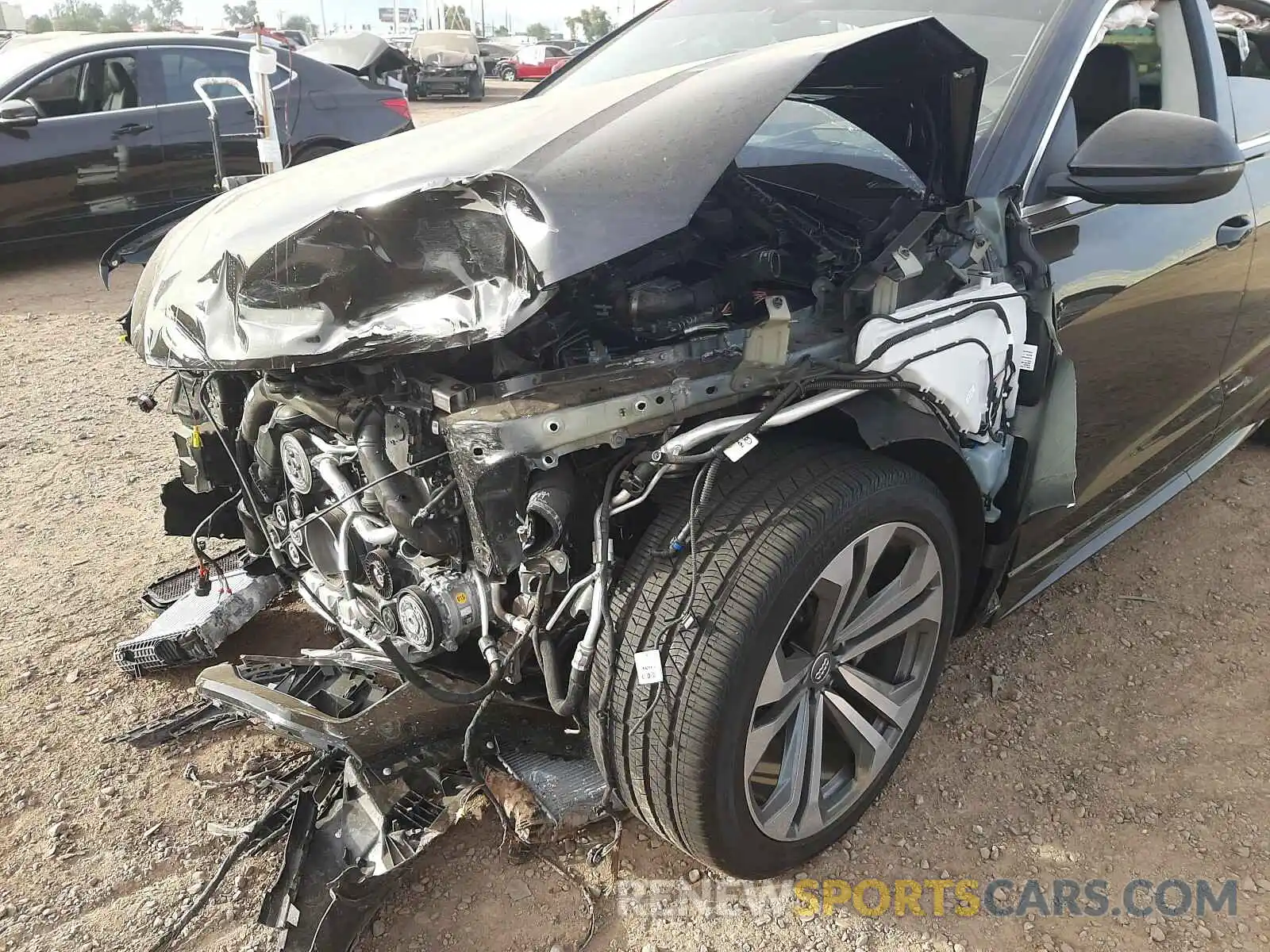 9 Photograph of a damaged car WA1CVAF13KD004554 AUDI Q8 2019