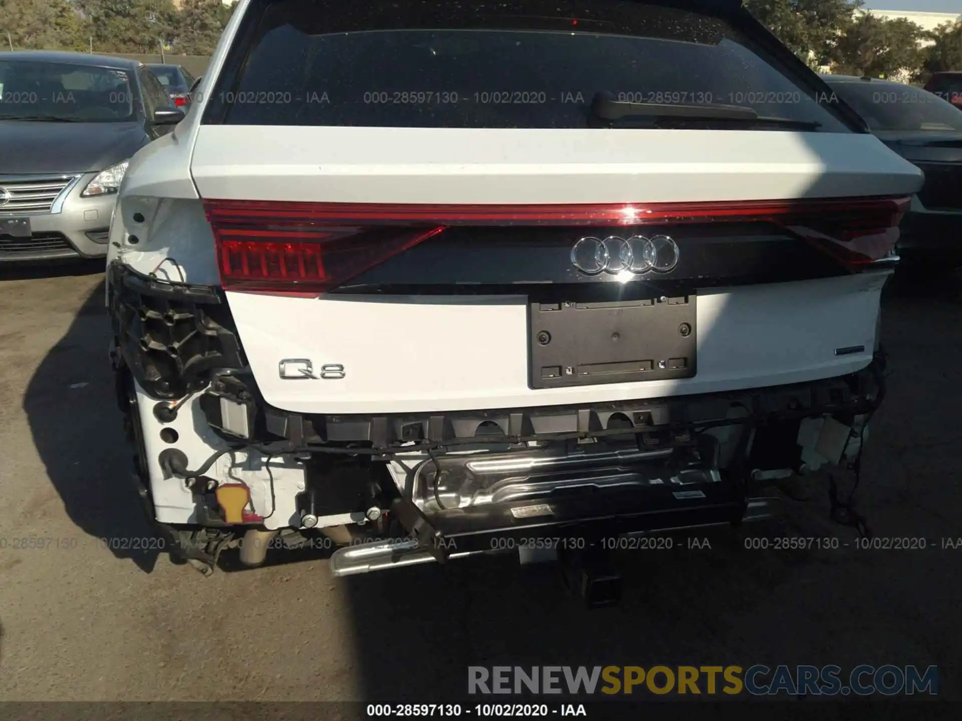 6 Photograph of a damaged car WA1CVAF13KD007955 AUDI Q8 2019