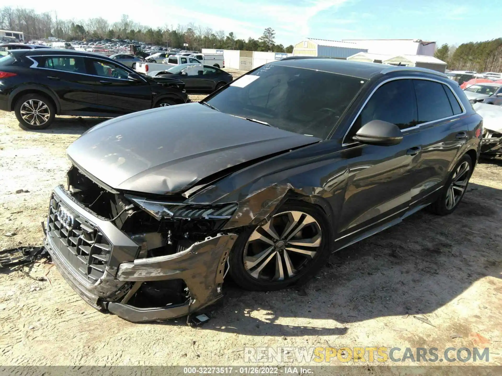 2 Photograph of a damaged car WA1CVAF13KD033861 AUDI Q8 2019