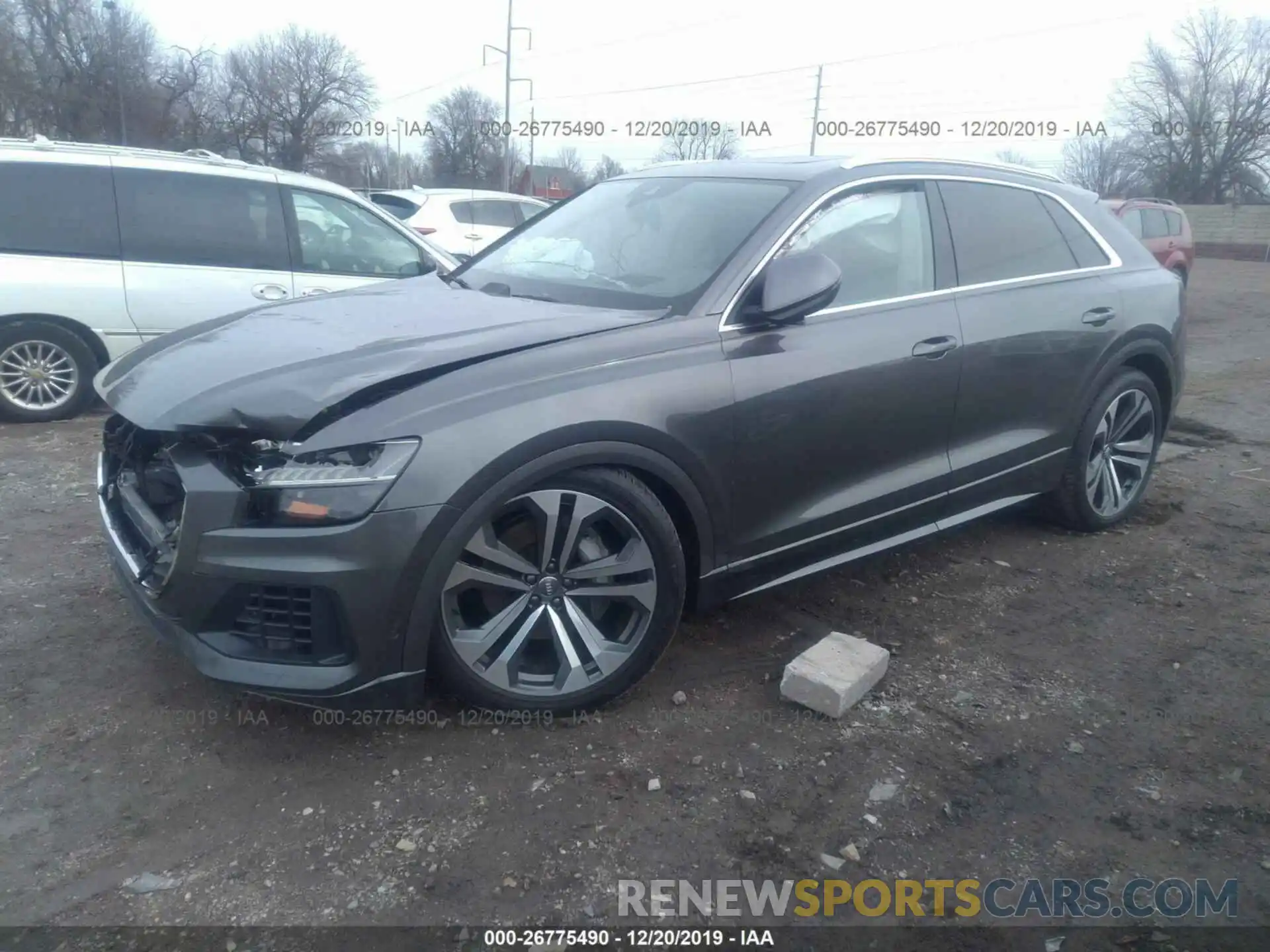 2 Фотография поврежденного автомобиля WA1CVAF14KD046263 AUDI Q8 2019