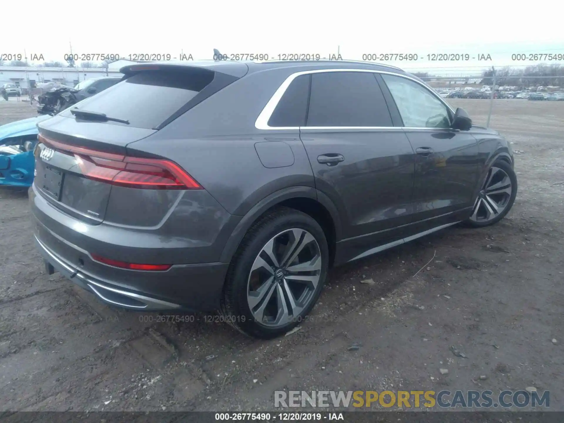 4 Фотография поврежденного автомобиля WA1CVAF14KD046263 AUDI Q8 2019