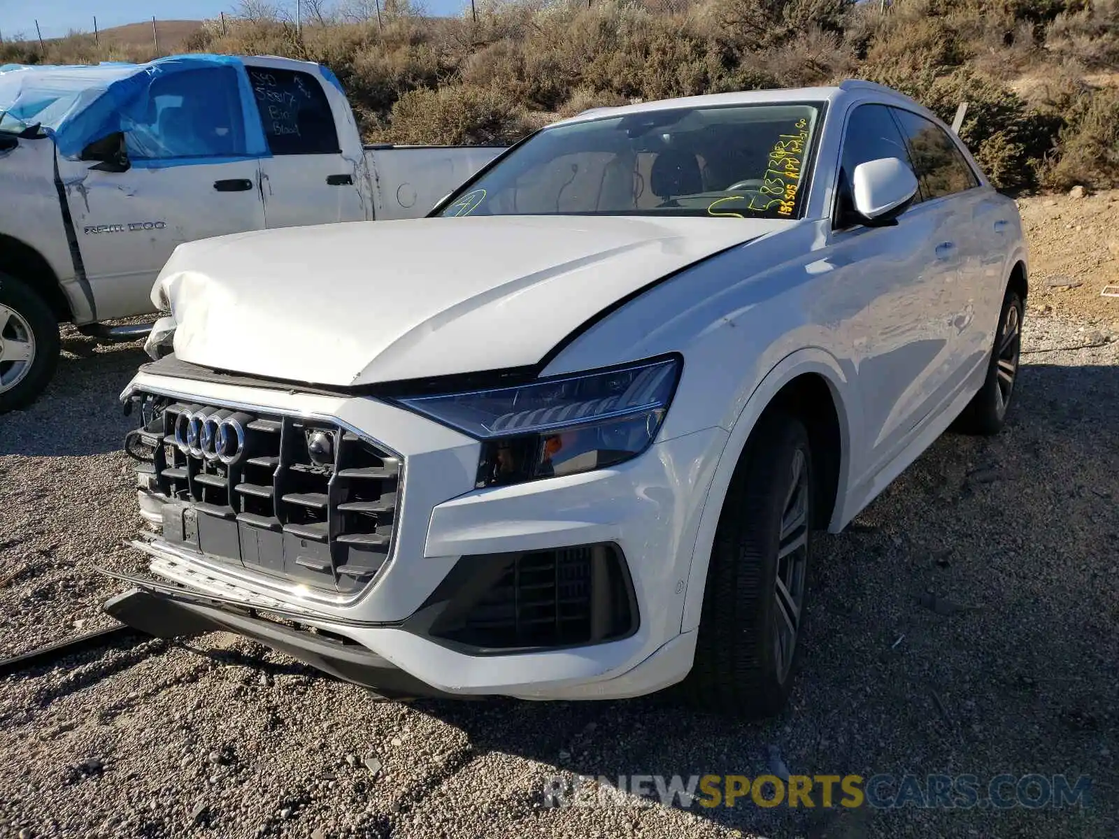 2 Photograph of a damaged car WA1CVAF16KD005858 AUDI Q8 2019