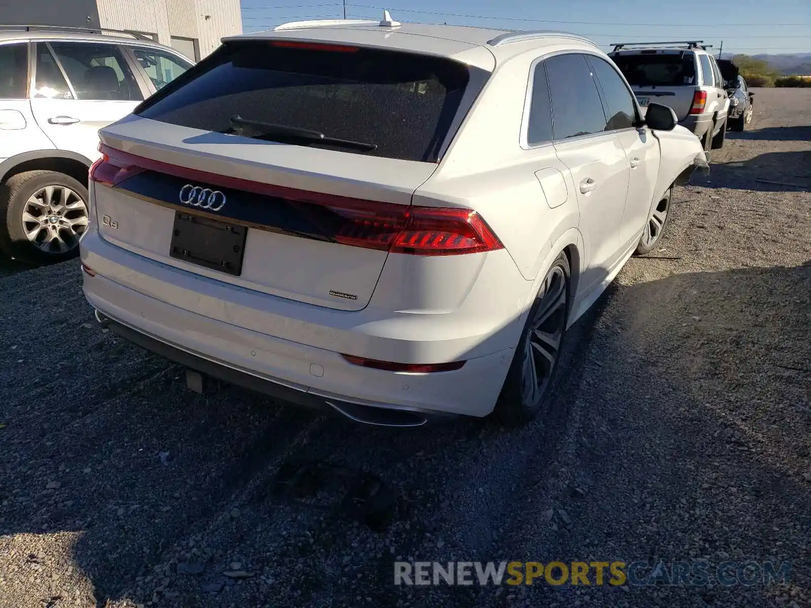 4 Photograph of a damaged car WA1CVAF16KD005858 AUDI Q8 2019